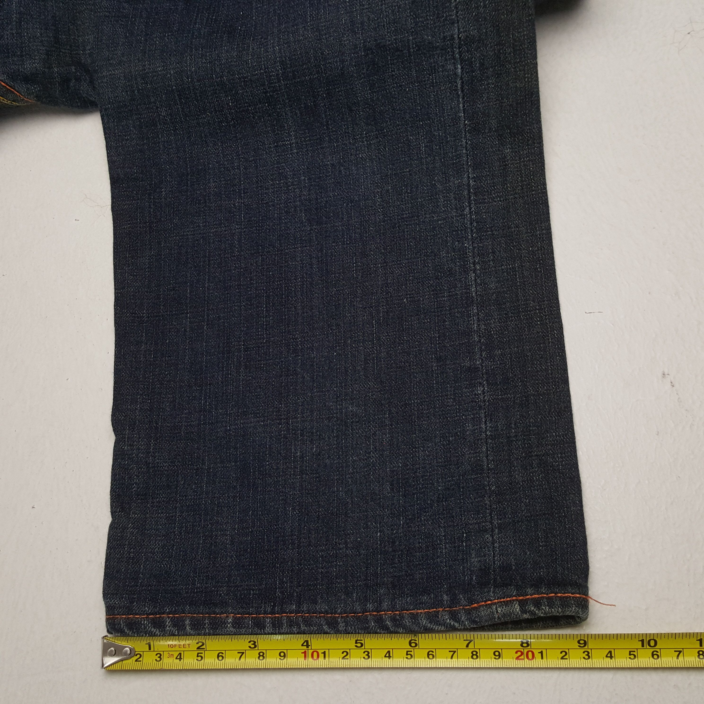 Evisu × Japanese Brand × Vintage Vintage EVISU Japanese Brand Daicock Rare Design Jeans Size US 31 - 11 Thumbnail