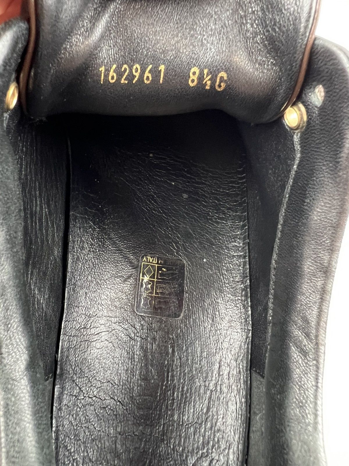 Gucci GUCCI Sneakers Leather Shoes GG Monogram Logo Brown Men’s Size US 9 / EU 42 - 17 Thumbnail