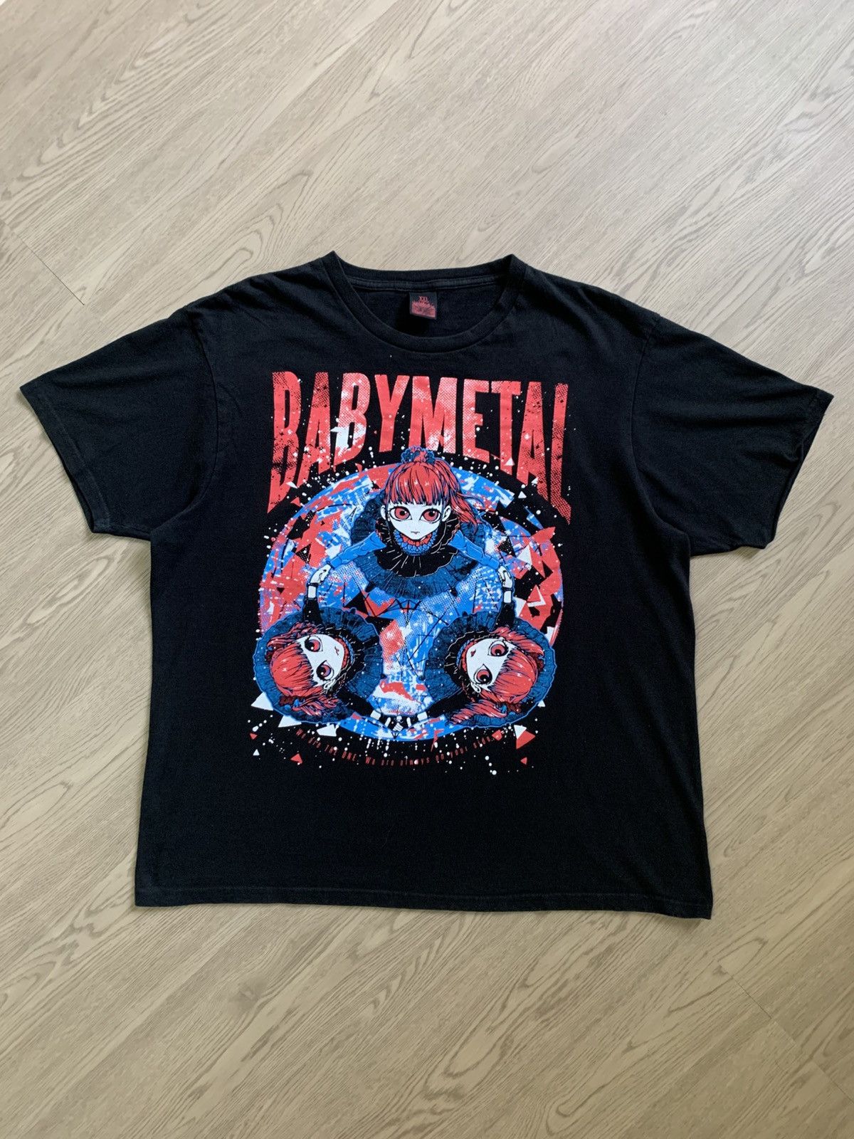 Japanese Brand Baby Metal 2016 Final Concert Tshirts Size US XL / EU 56 / 4 - 1 Thumbnail