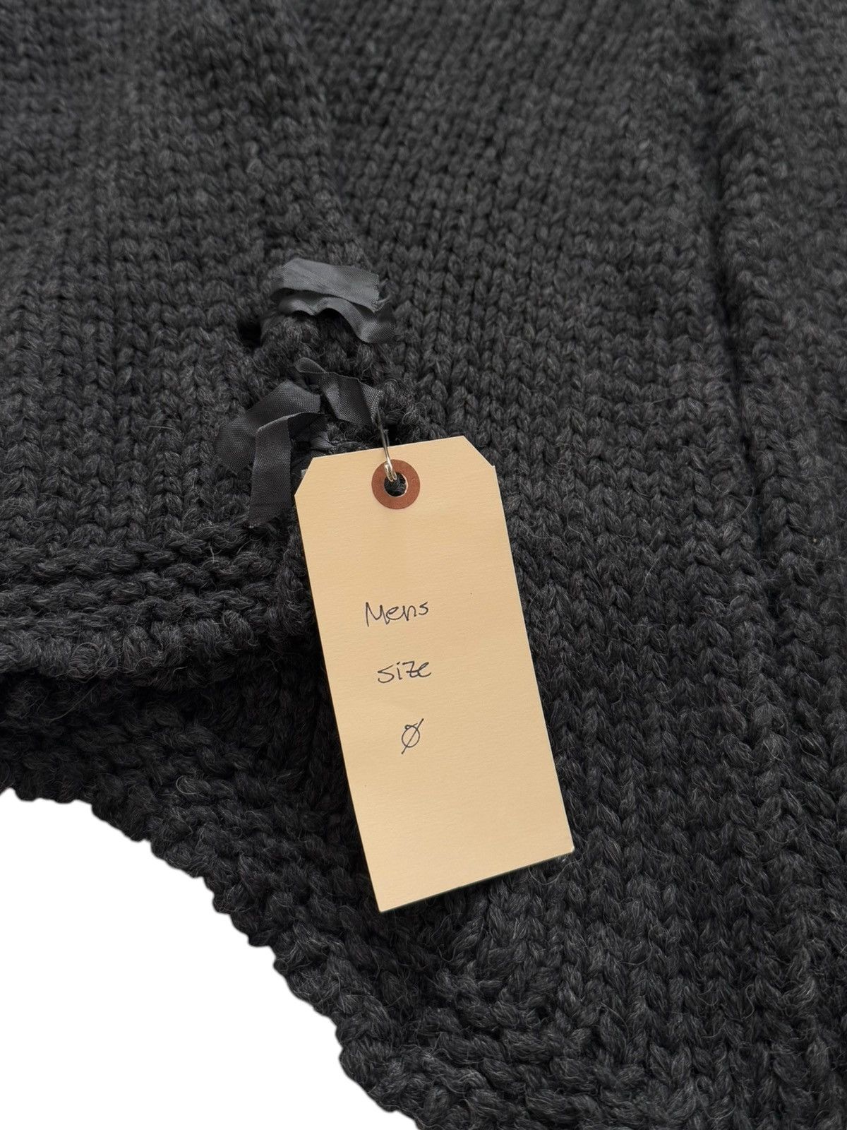 Greg Lauren 2012 OG “The Chunky Loner” Knitter Jacket (Cashmere Alpaca) Size US XS / EU 42 / 0 - 6 Thumbnail