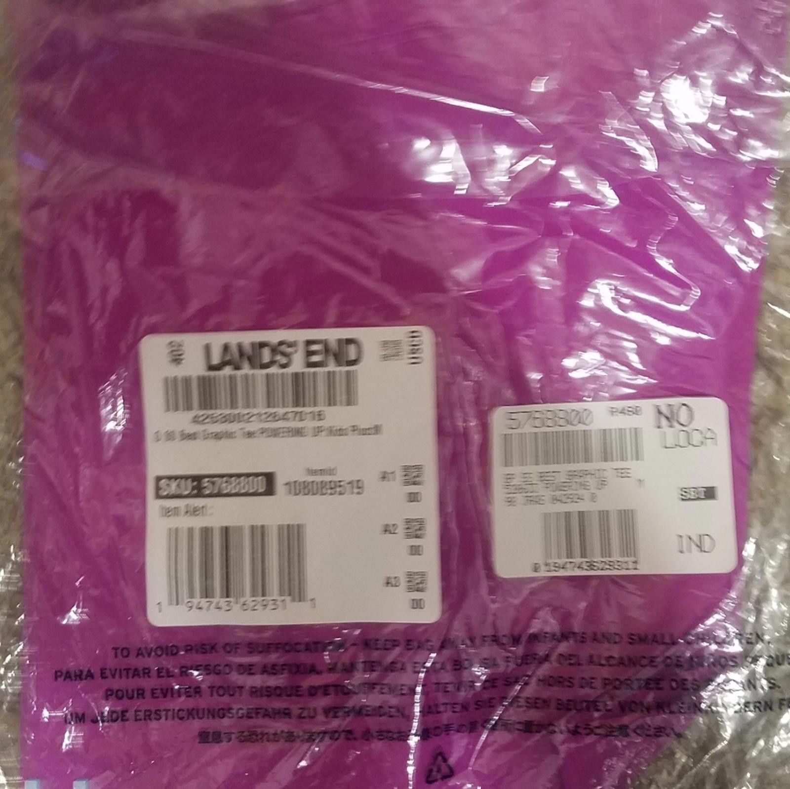 Lands' End NWT Lands' End Powering Up Graphic T Shirt Medium Size US M / EU 48-50 / 2 - 2 Thumbnail
