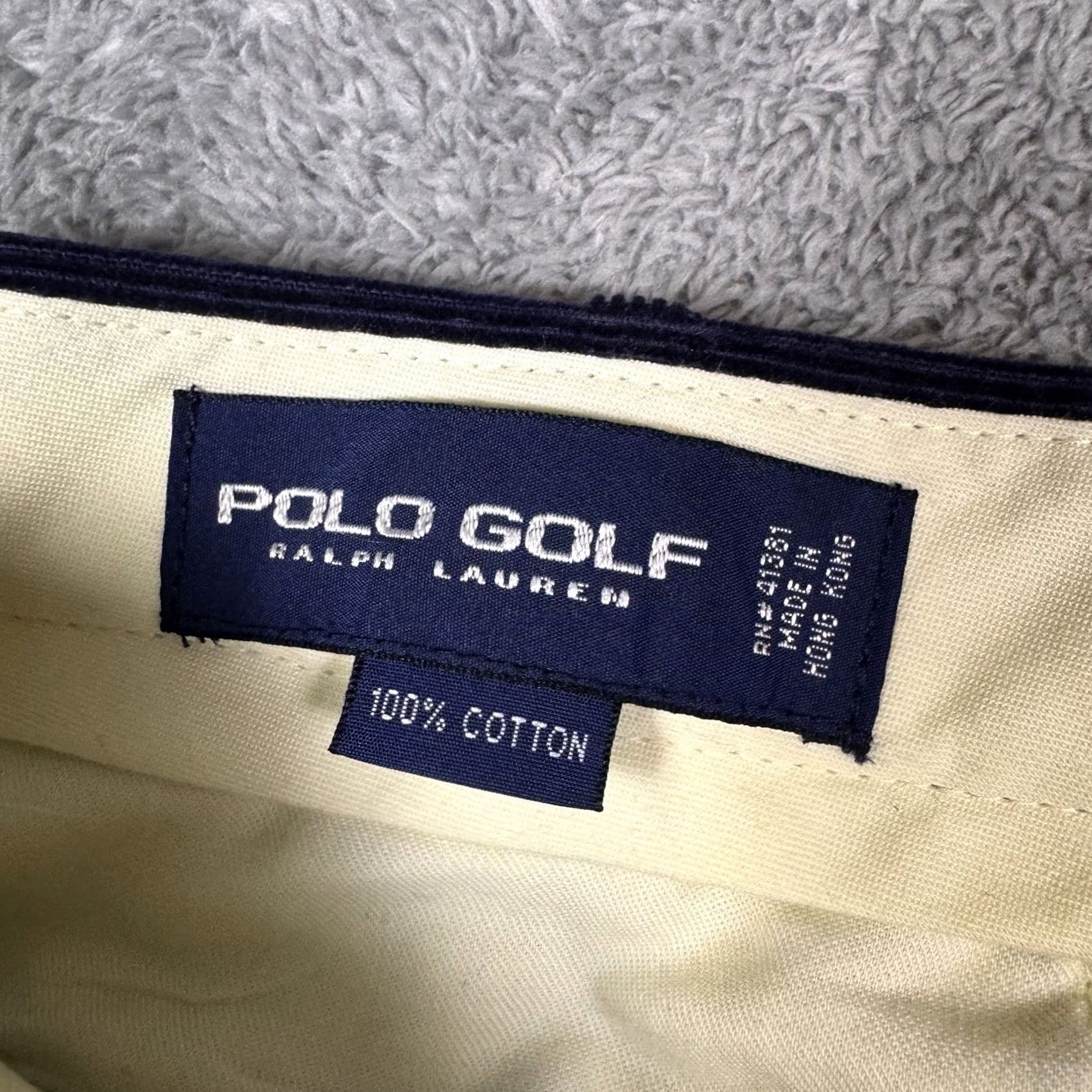 Polo Ralph Lauren Polo Ralph Lauren 90s Corduroy Chino Pants Men 36x34 - Golf Crest Wale VTG - Sale (Blue - 90s) Size US M / EU 48-50 / 2 - 4 Thumbnail