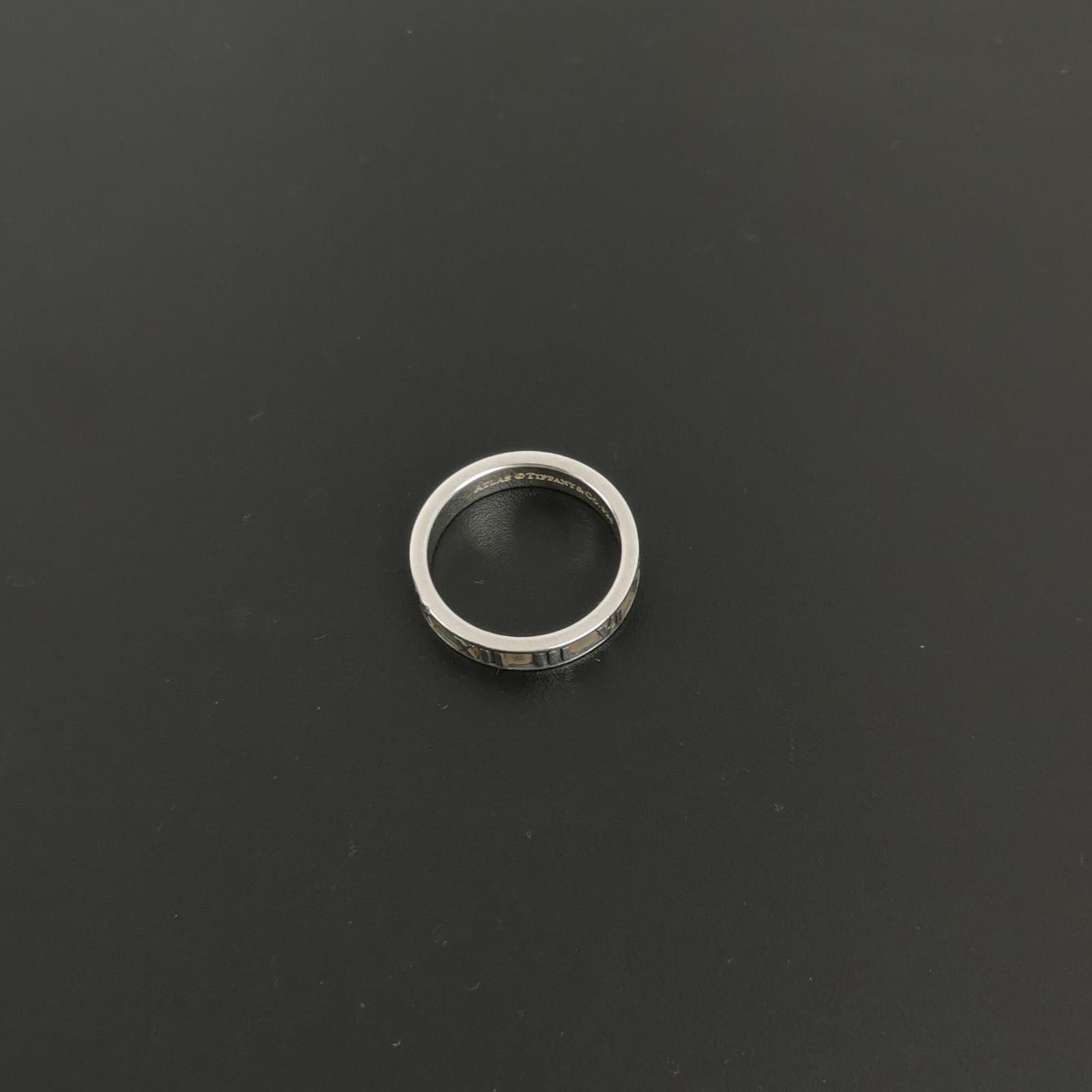 Tiffany & Co. Tiffany & Co. Atlas S925 Roman Numeral Ring Size 14 -z2505 Size ONE SIZE - 5 Thumbnail