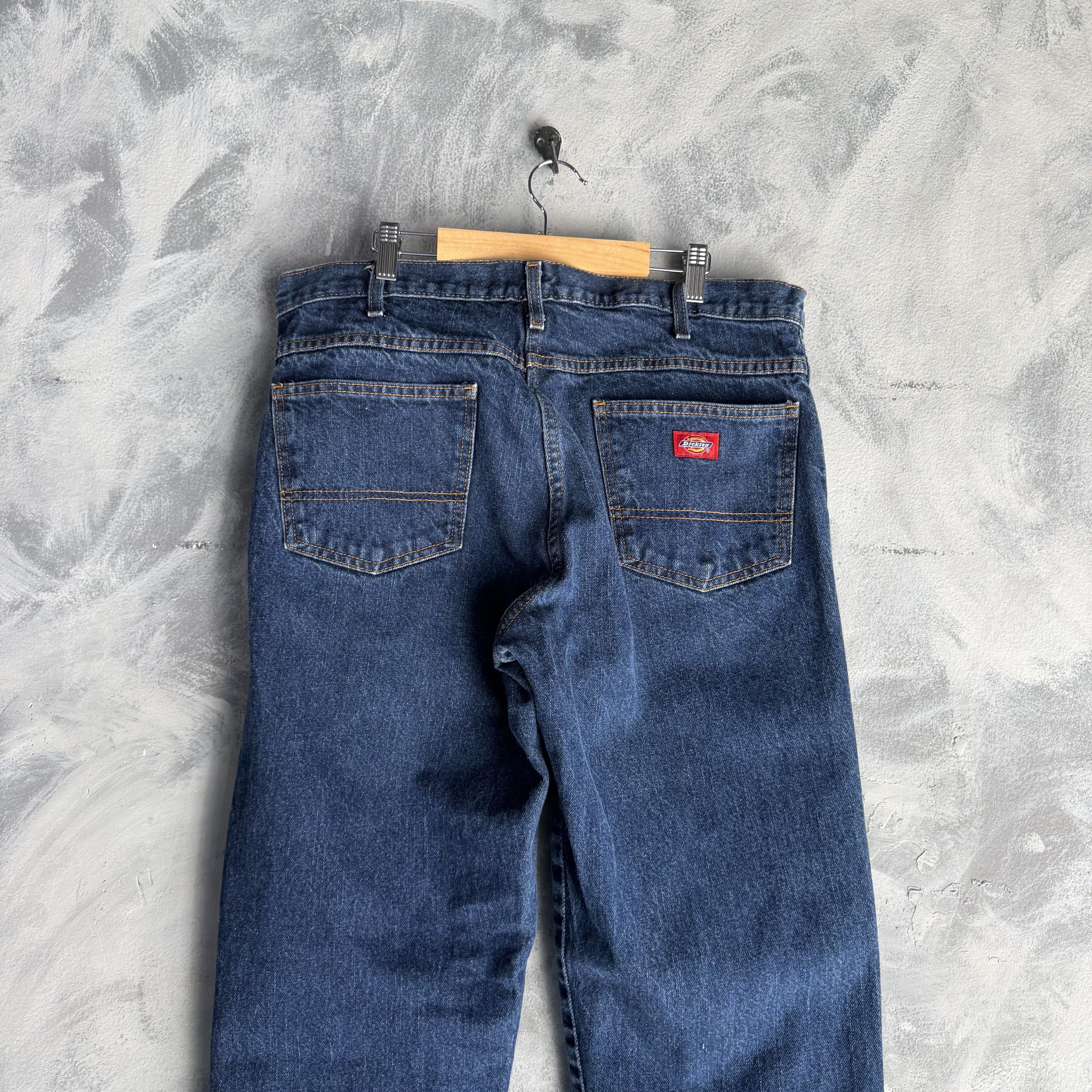 Dickies Vtg Dickies Carpenter Jeans Mens Dark Blue Streetwear Y2K Size US 36 / EU 52 - 1 Thumbnail