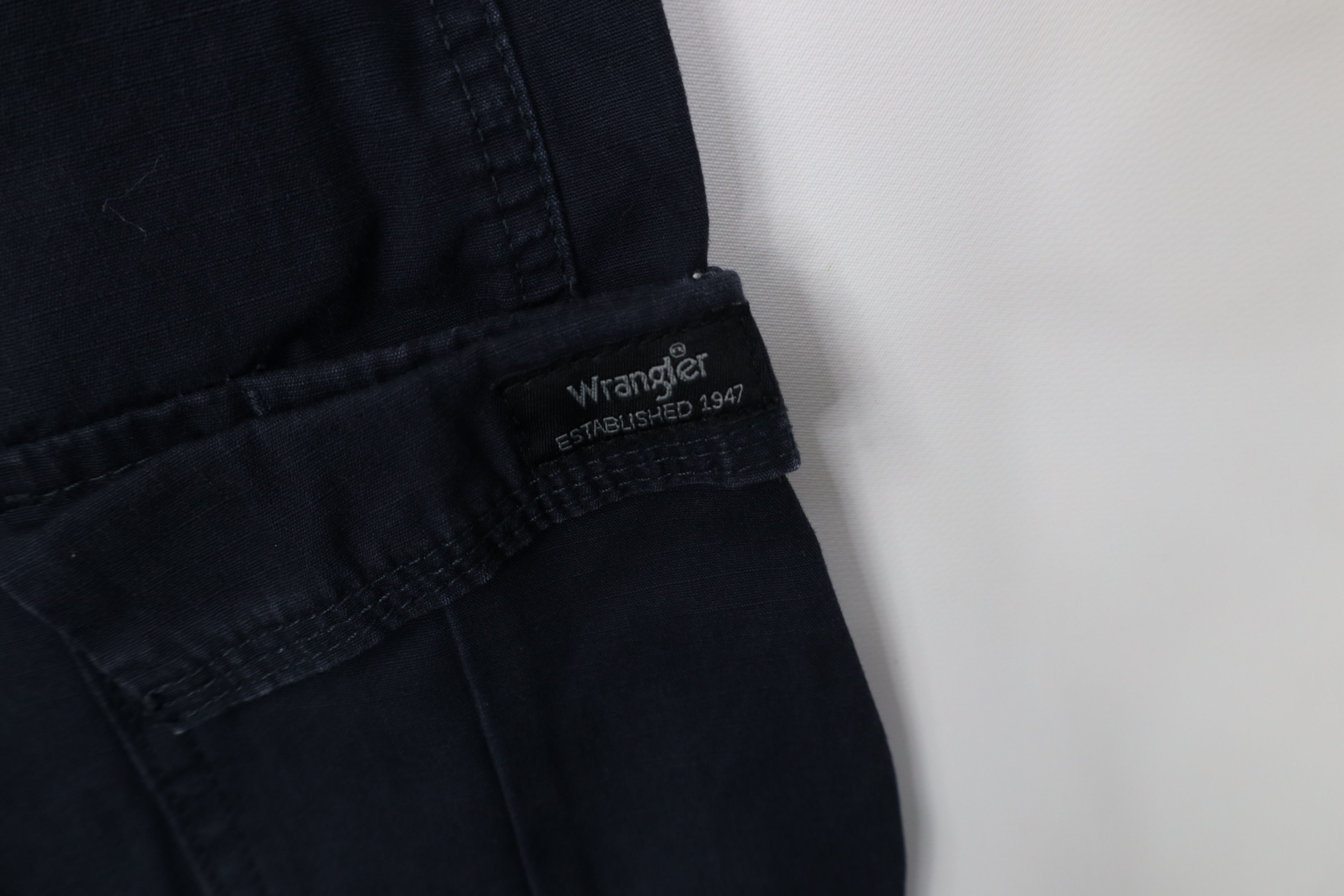Wrangler Vintage Y2K Wrangler Ripstop Wide Leg Cargo Pants Navy Blue Size US 40 / EU 56 - 7 Thumbnail