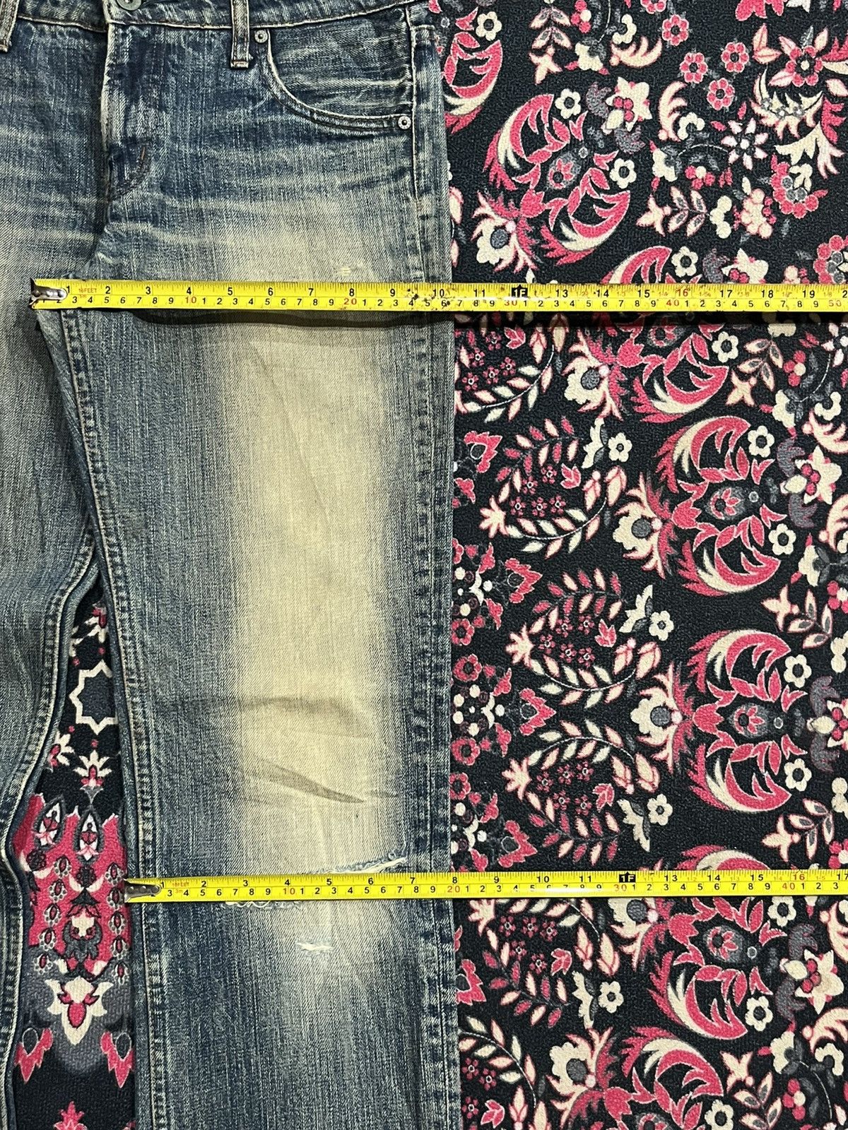 Japanese Brand Japanese Brand Rusty Blue Faded Washed Distressed Jeans Size 26" / US 2 / IT 38 - 13 Thumbnail