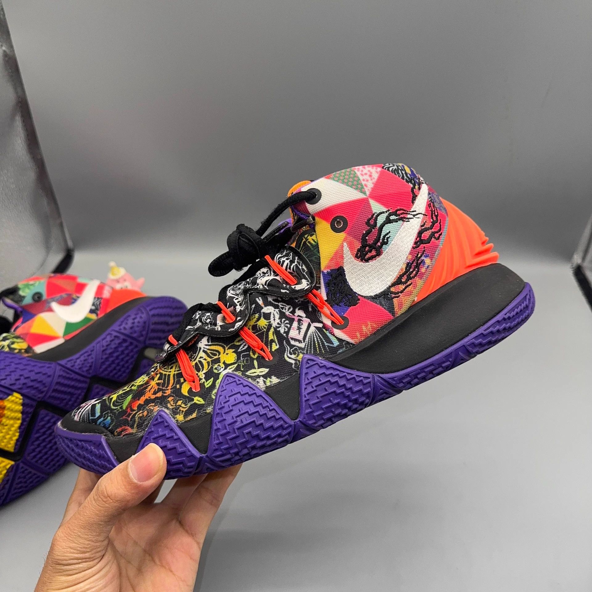 Nike Nike Kyrie S2 Black Red Purple 43 Size US 10 / EU 43 - 6 Thumbnail