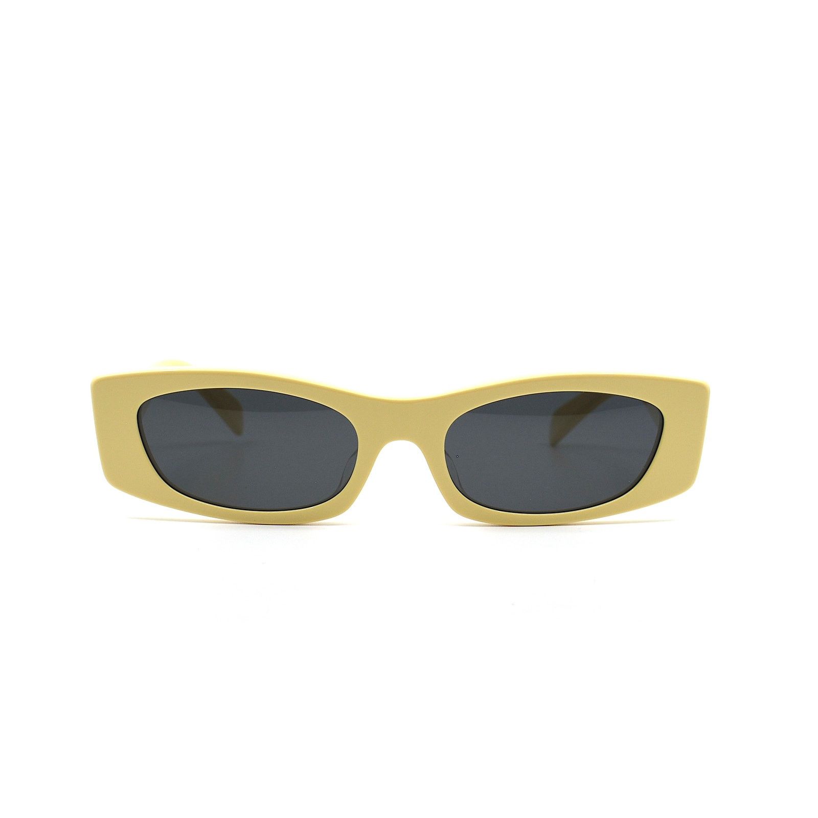 Celine NEW CELINE PARIS CL40245U 39A SHINY BUTTER GREY SUNGLASSES Size ONE SIZE - 3 Thumbnail