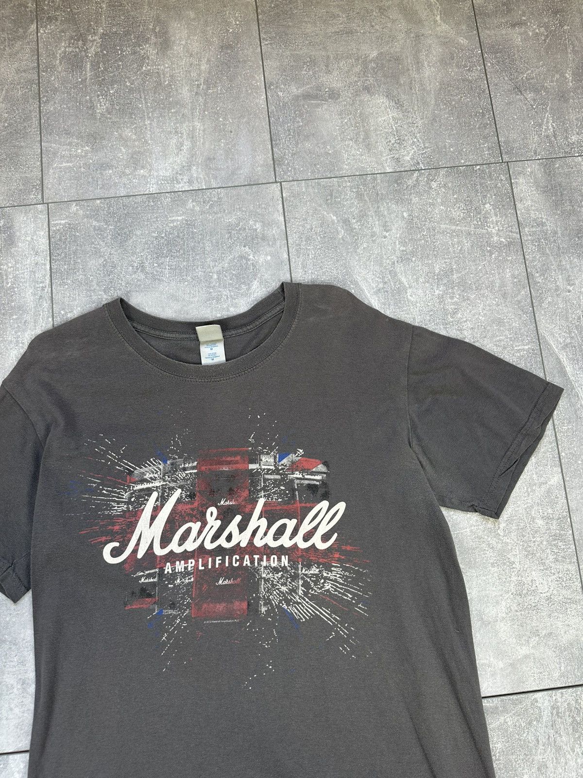 Band Tees × Vintage Men’s Marshall overprint logo tee Size US M / EU 48-50 / 2 - 2 Thumbnail