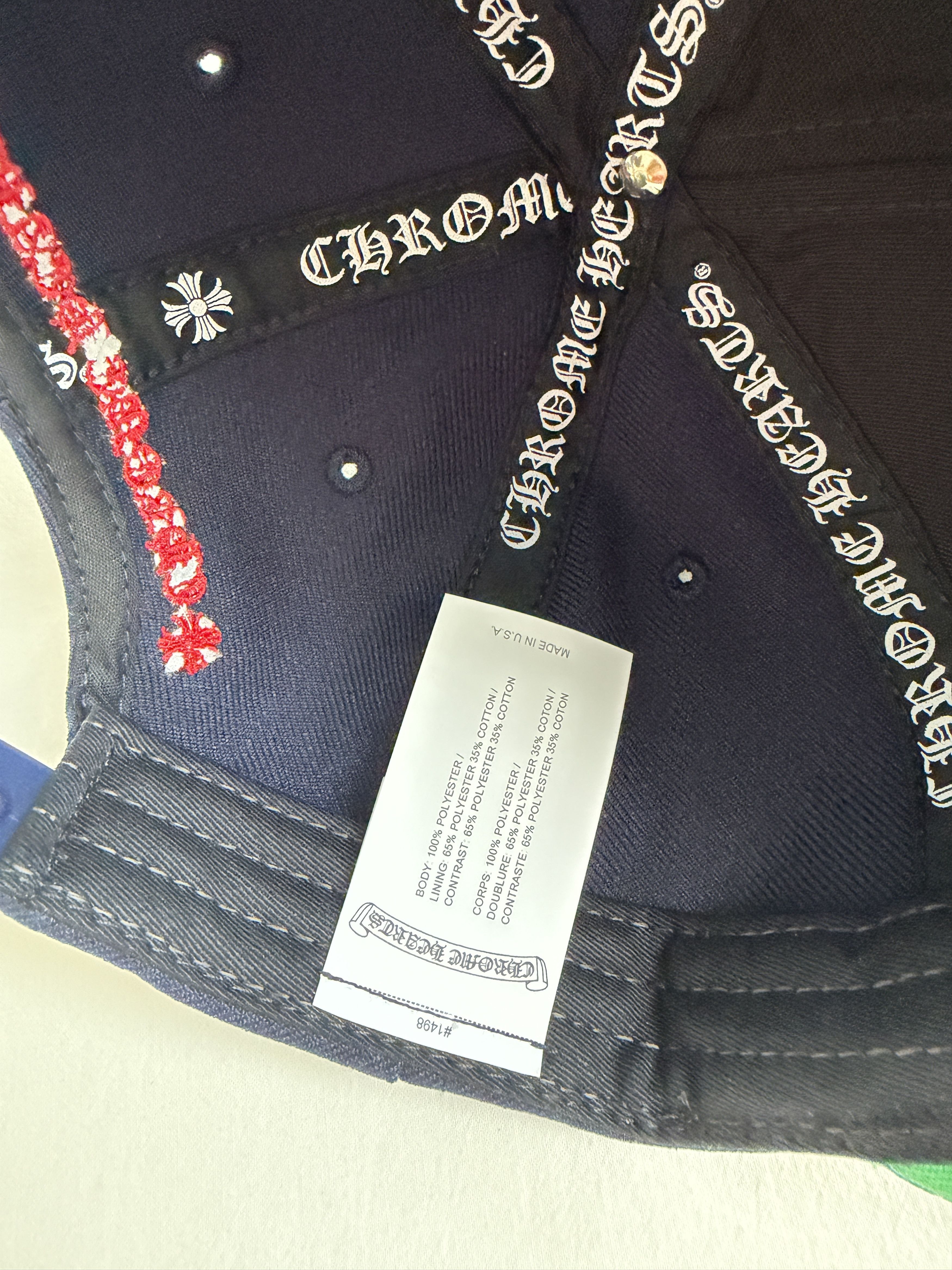 Chrome Hearts Baseball cap blue Size ONE SIZE - 5 Thumbnail