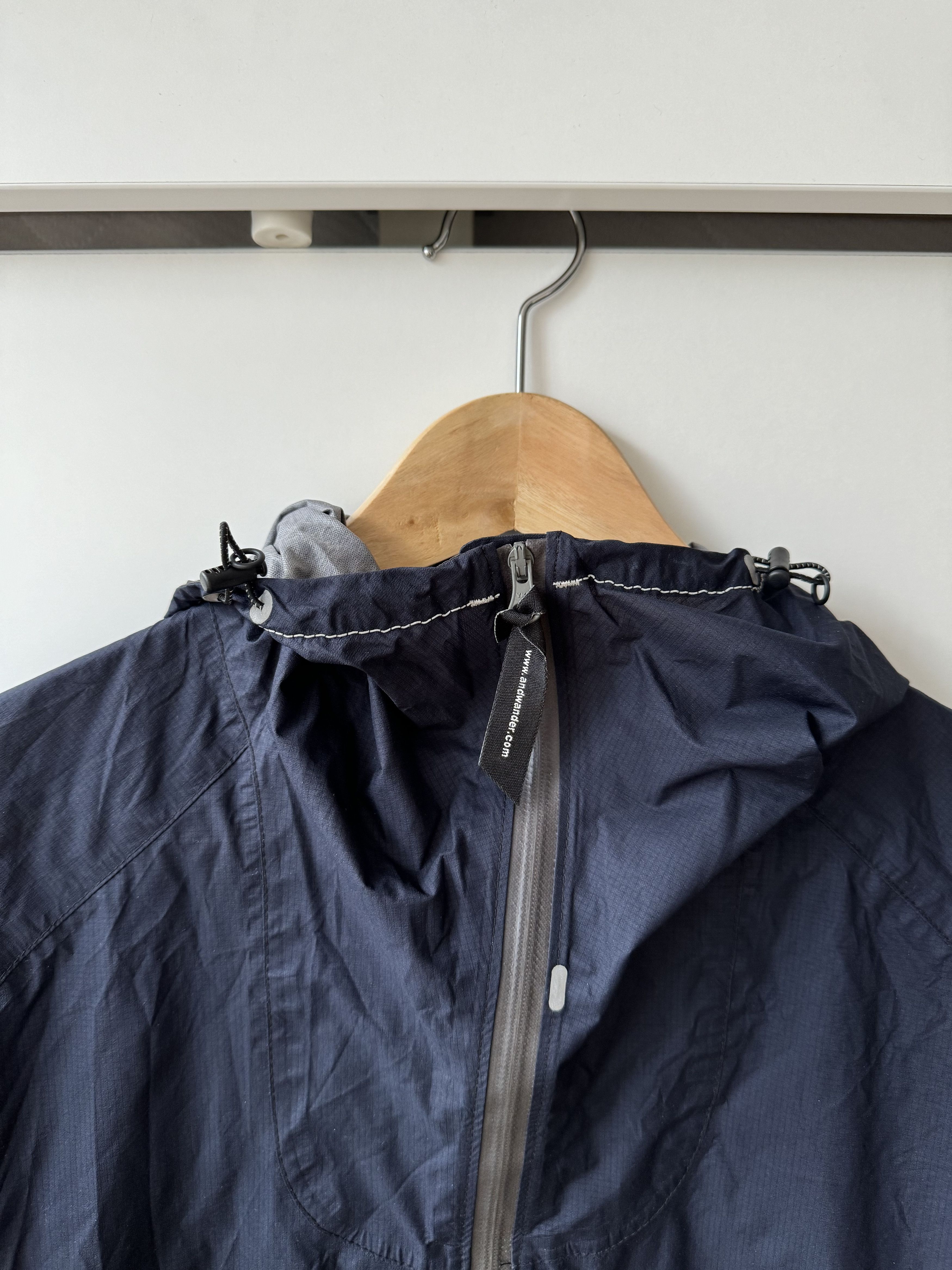 And Wander [3] Pertex Shield Nylon-Ripstop Hooded Jacket (SS22) Size US L / EU 52-54 / 3 - 6 Thumbnail