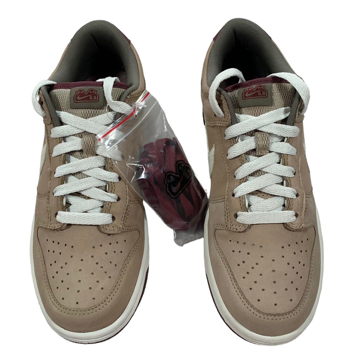 Nike Vintage Nike Dunk Low 6.0 Redwood Khaki Light Bone Sneakers Size US 7.5 / EU 40-41 - 4 Thumbnail