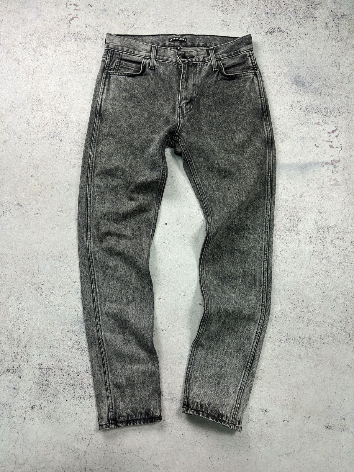 Levi's Levis Line 8 Gray Denim Jeans Size 32/30 Size US 30 / EU 46 - 2 Thumbnail