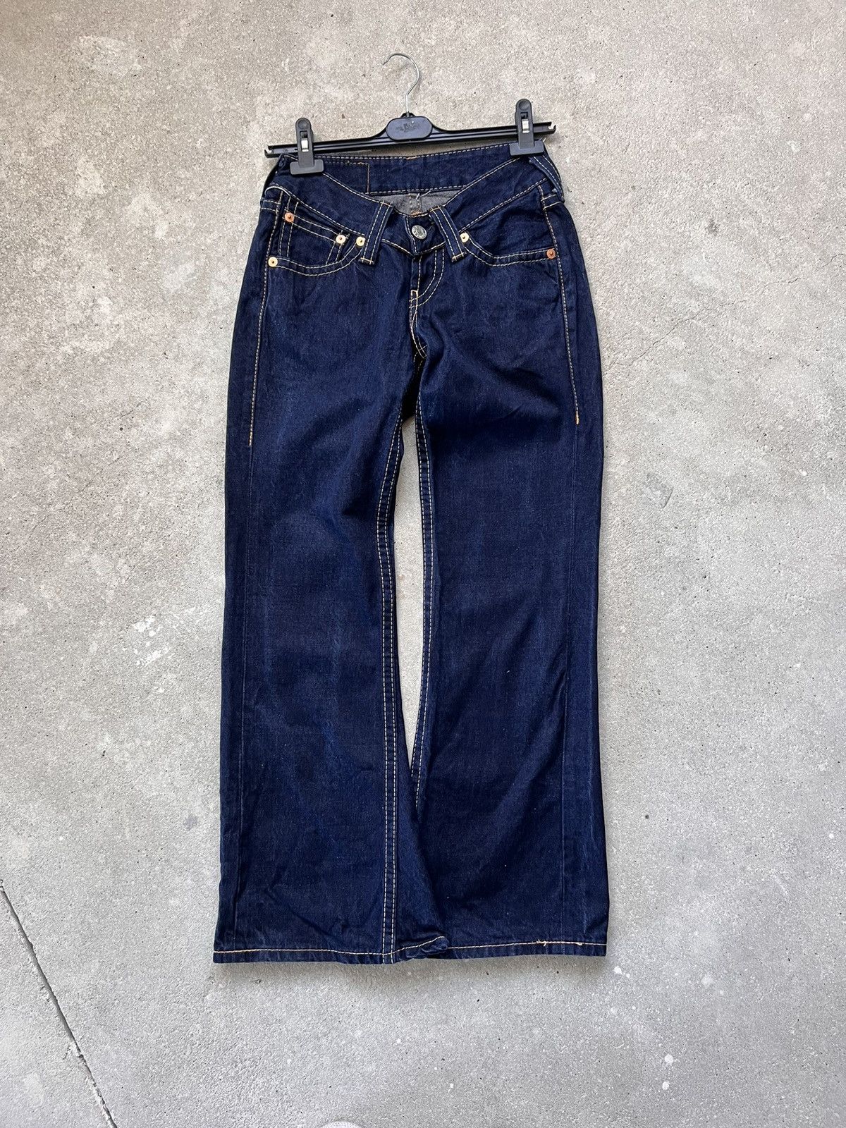 If Six Was Nine × Le Grande Bleu (L.G.B.) × Levi's Vintage Levi’s 927 Lot Bootcut Jeans W27 Size 27" / US 4 / IT 40 - 6 Thumbnail