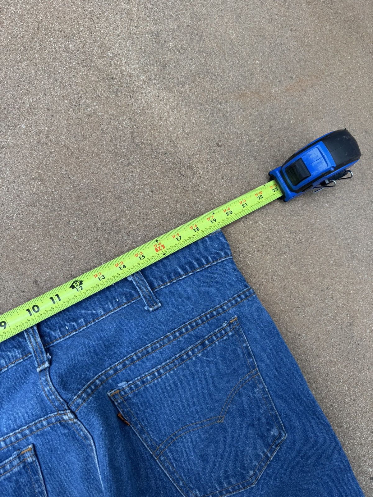 Levi's × Vintage Vtg 80’s Levi’s 646 Orange Tab Bellbottom Flare Jeans 38x29 Size US 38 / EU 54 - 8 Thumbnail