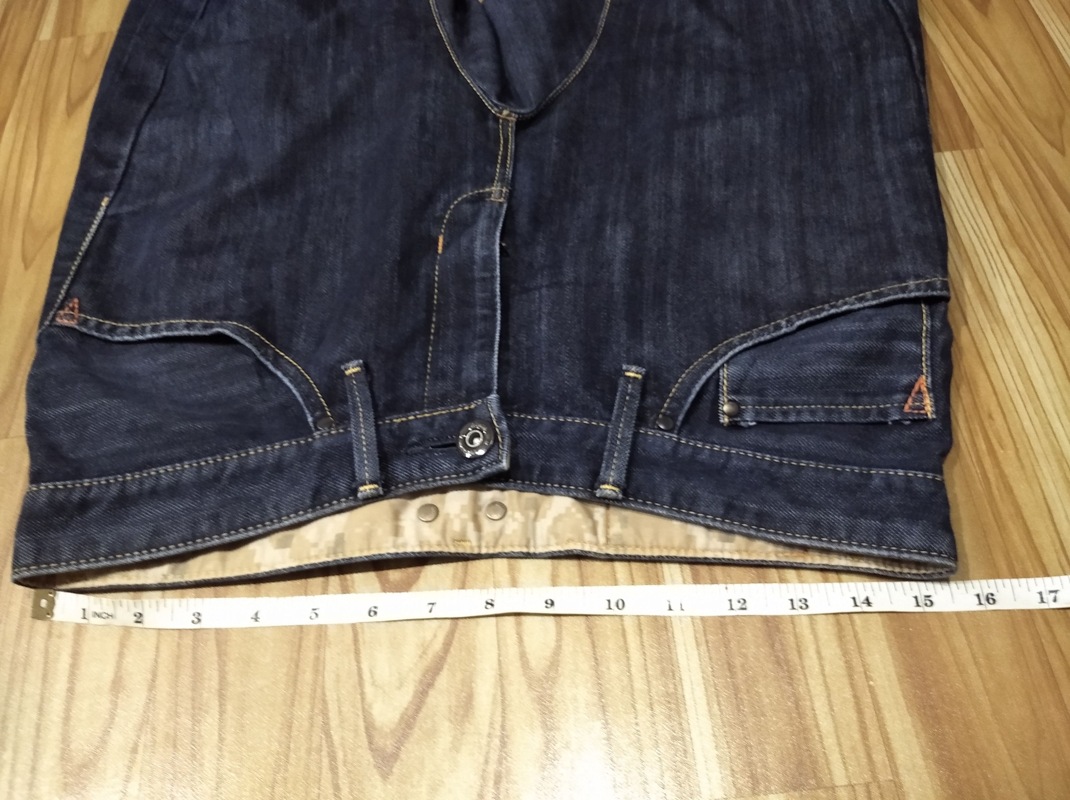 Edwin × If Six Was Nine × Japanese Brand Vintage Edwin E Function Engineered Curve Leg Mud Jeans Size US 30 / EU 46 - 9 Thumbnail
