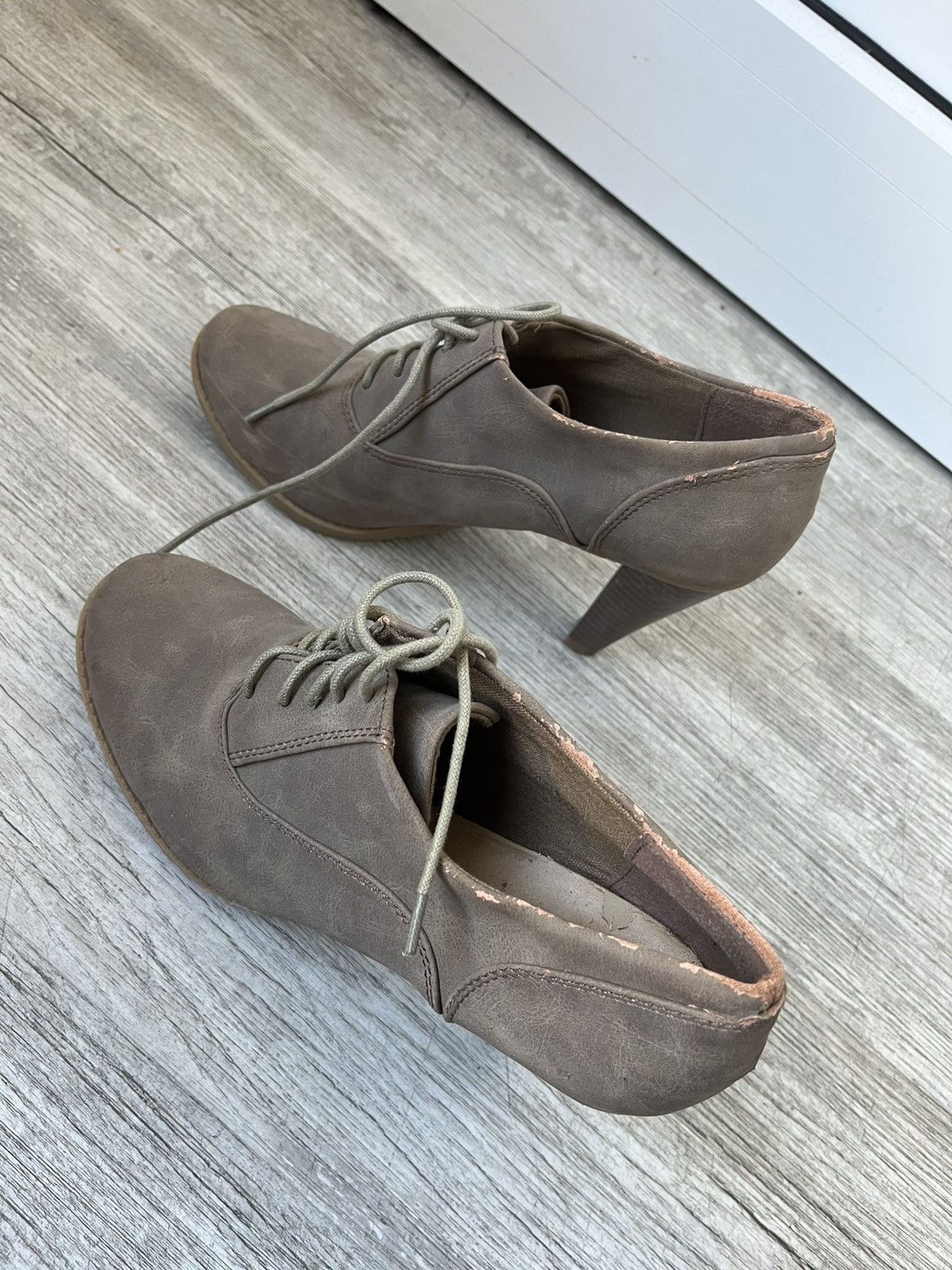 Other JUMEX® highheels tie up beige Size US 9.5 / IT 39.5 - 2 Thumbnail