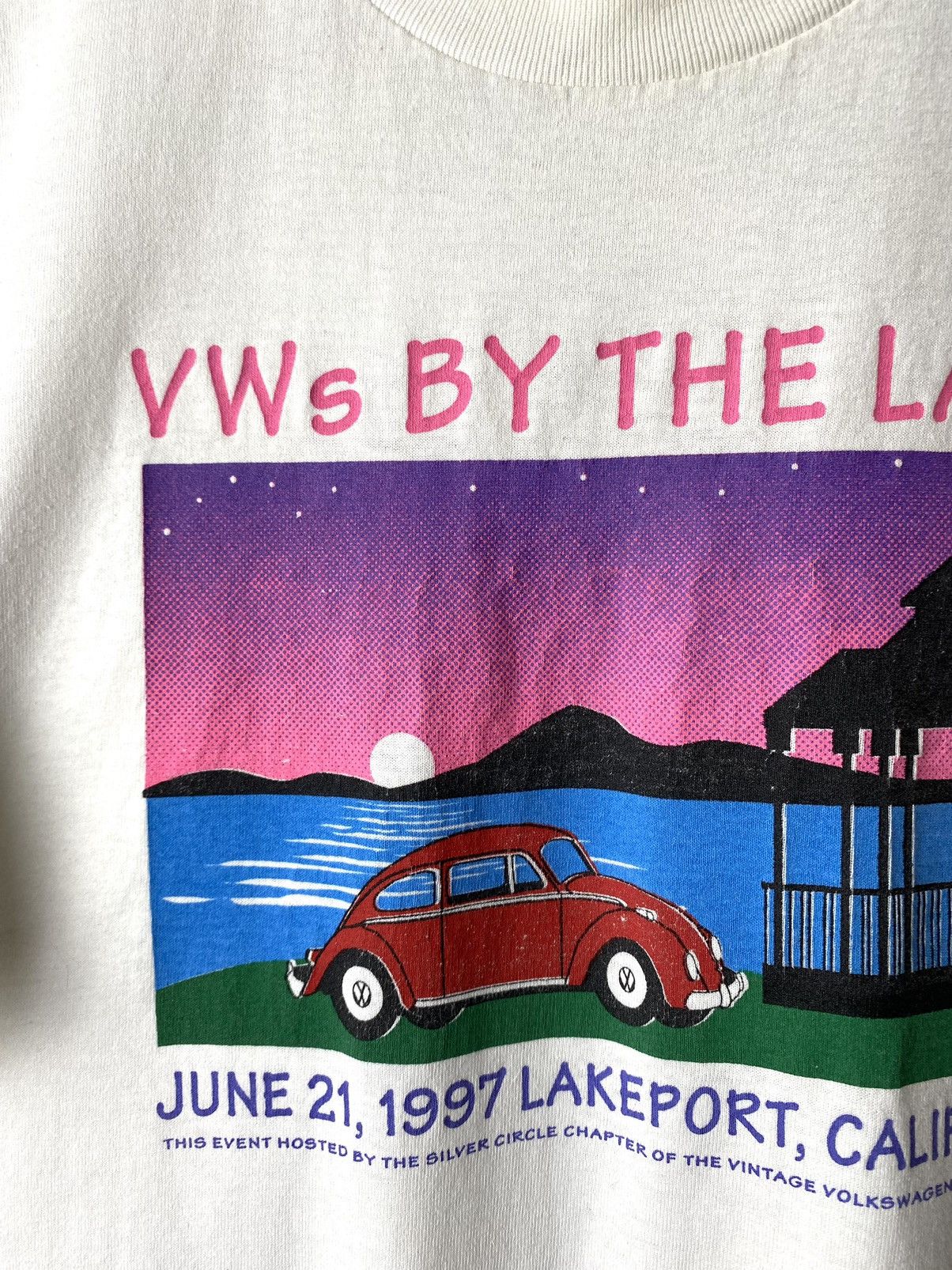 Vintage Vintage 1997 Volkswagen Club Of America TShirt Single Stitch Size US XL / EU 56 / 4 - 3 Thumbnail