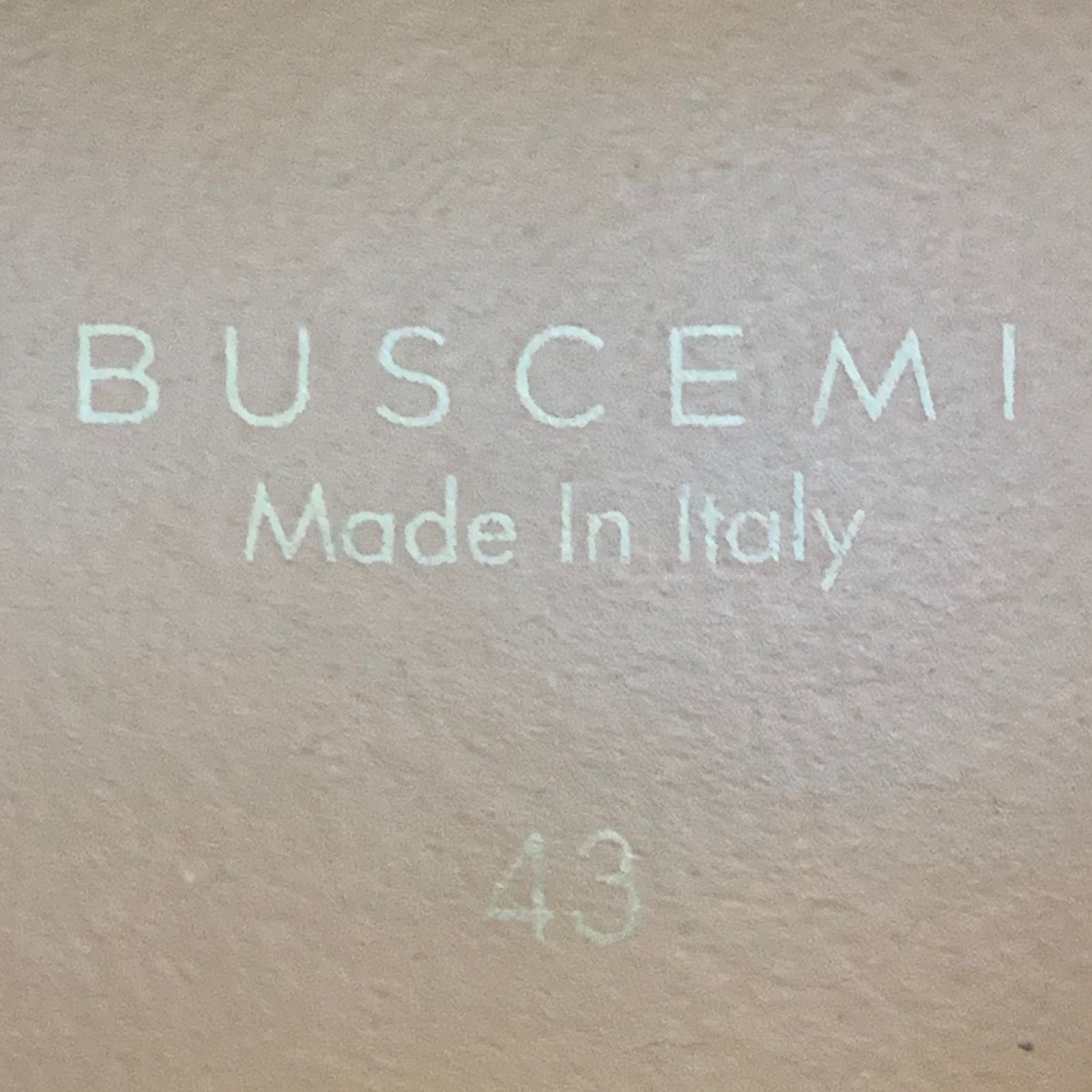 Buscemi BUSCEMI Size 10 White Gold Tone Leather High Top Sneakers Size US 10 / EU 43 - 9 Thumbnail