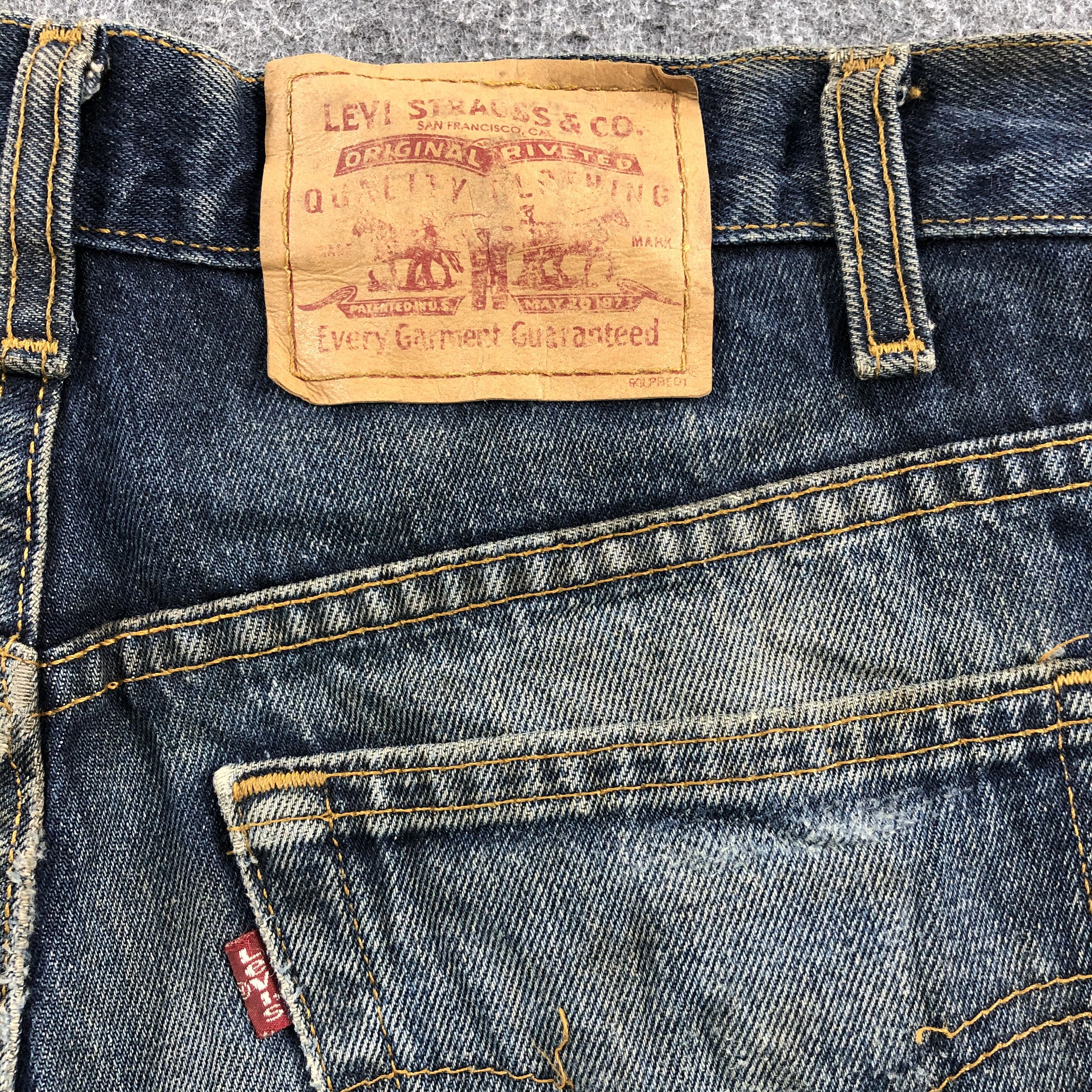 Levi's Vintage Levis 528 Jeans Rusty Blue Denim KJ506 Size US 31 - 5 Thumbnail