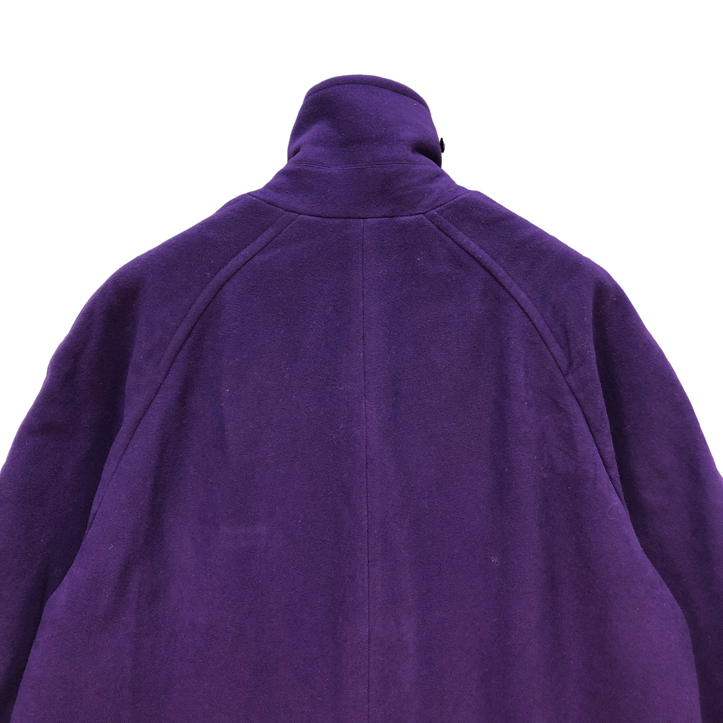 Ralph Lauren RALPH LAUREN PURPLE WOOL LONG COAT #7345-131 Size US L / EU 52-54 / 3 - 12 Thumbnail