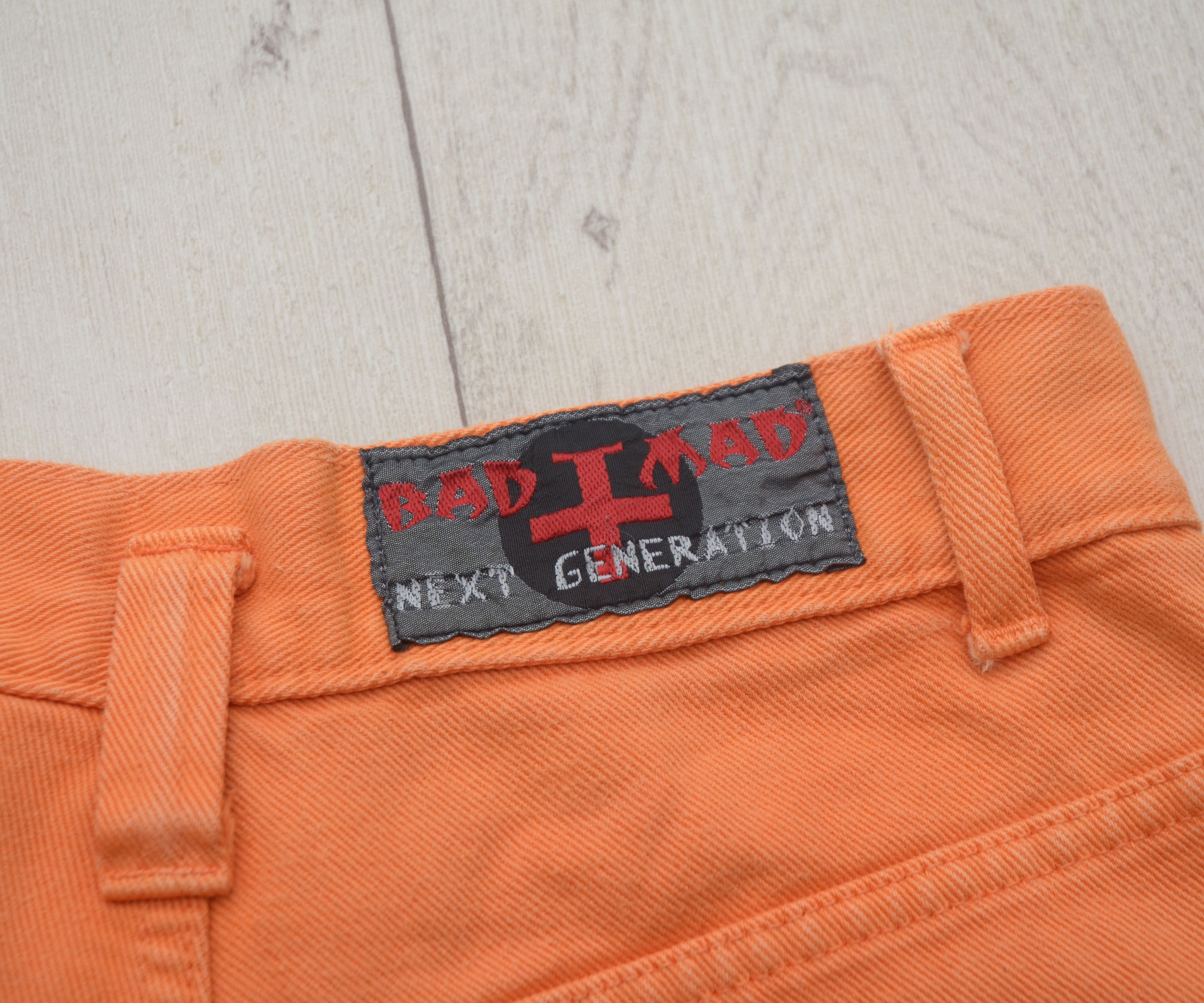 Japanese Brand × Vintage Bad+Mad Hardwear Vintage 90s HIP HOP 1990s size 12 Size 30" / US 8 / IT 44 - 10 Thumbnail