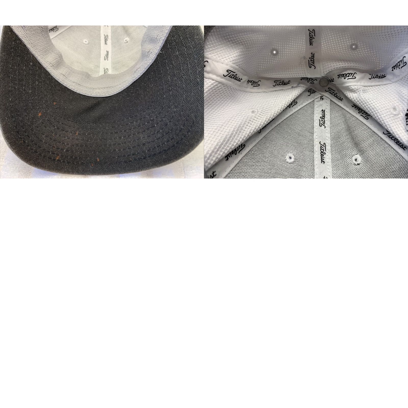 New Era VINTAGE Titleist Golf Cog Hill Dubsdread Baseball Cap - S/M White Unisex Size ONE SIZE - 8 Thumbnail
