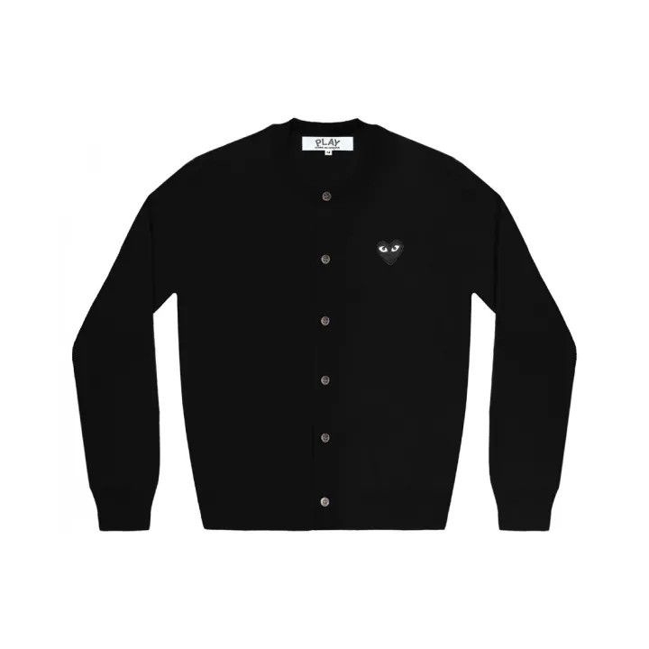 Comme des Garcons Comme des Garçons Play Black Heart Cardigan 0079 Size S / US 4 / IT 40 - 1 Thumbnail