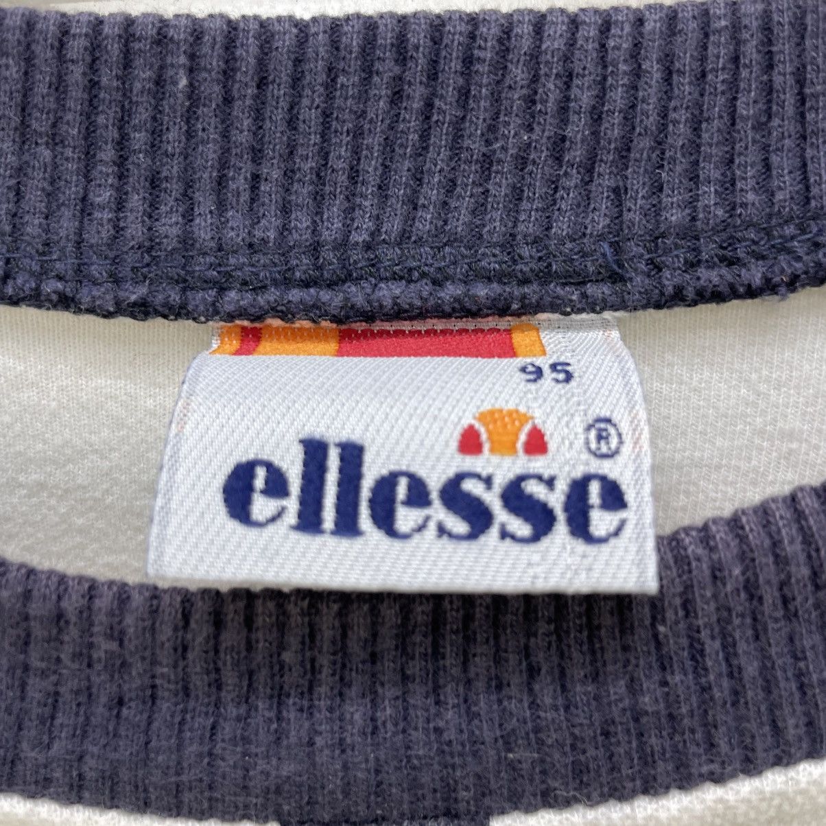 Ellesse 💥Vintage Ellesse Striped Pattern Crewneck Sweatshirt Size US M / EU 48-50 / 2 - 7 Thumbnail