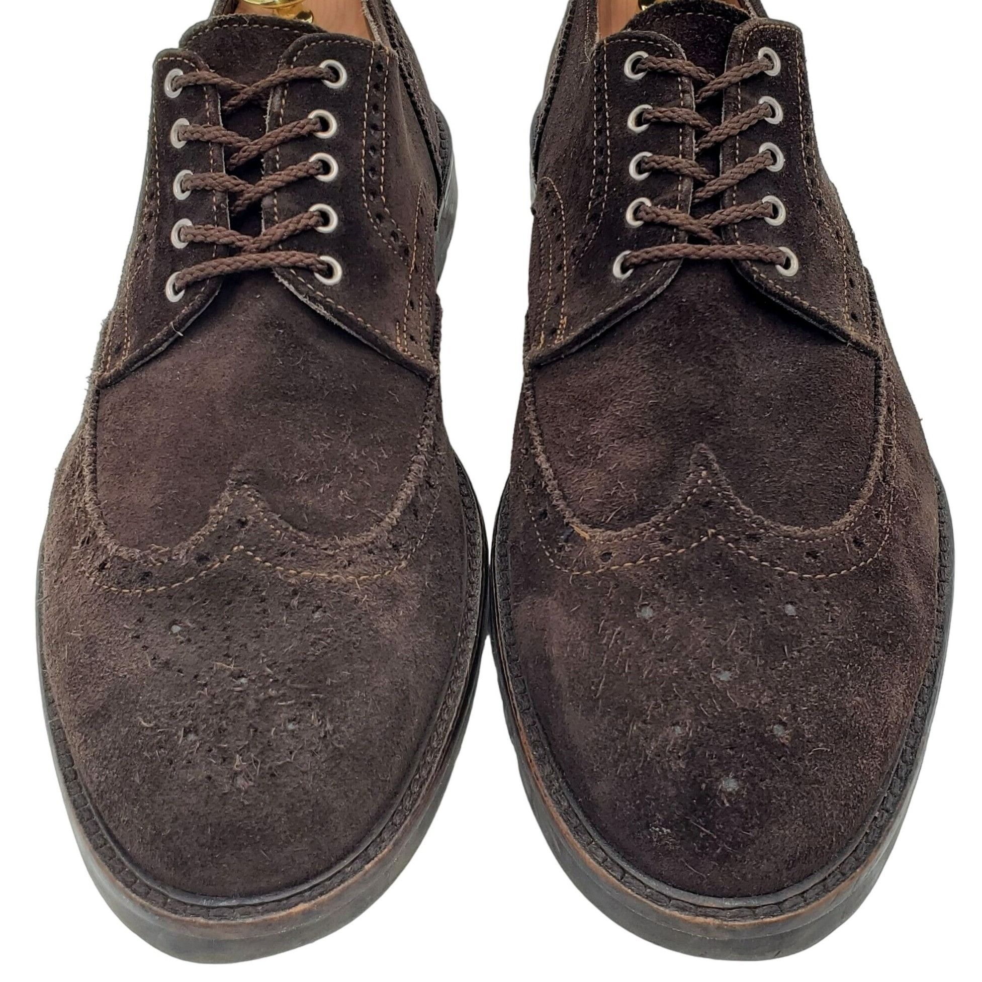 To Boot New York To Boot Adam Derrick Italy Men 11.5 Brown Suede Dress Shoes Size US 11.5 / EU 44-45 - 2 Thumbnail