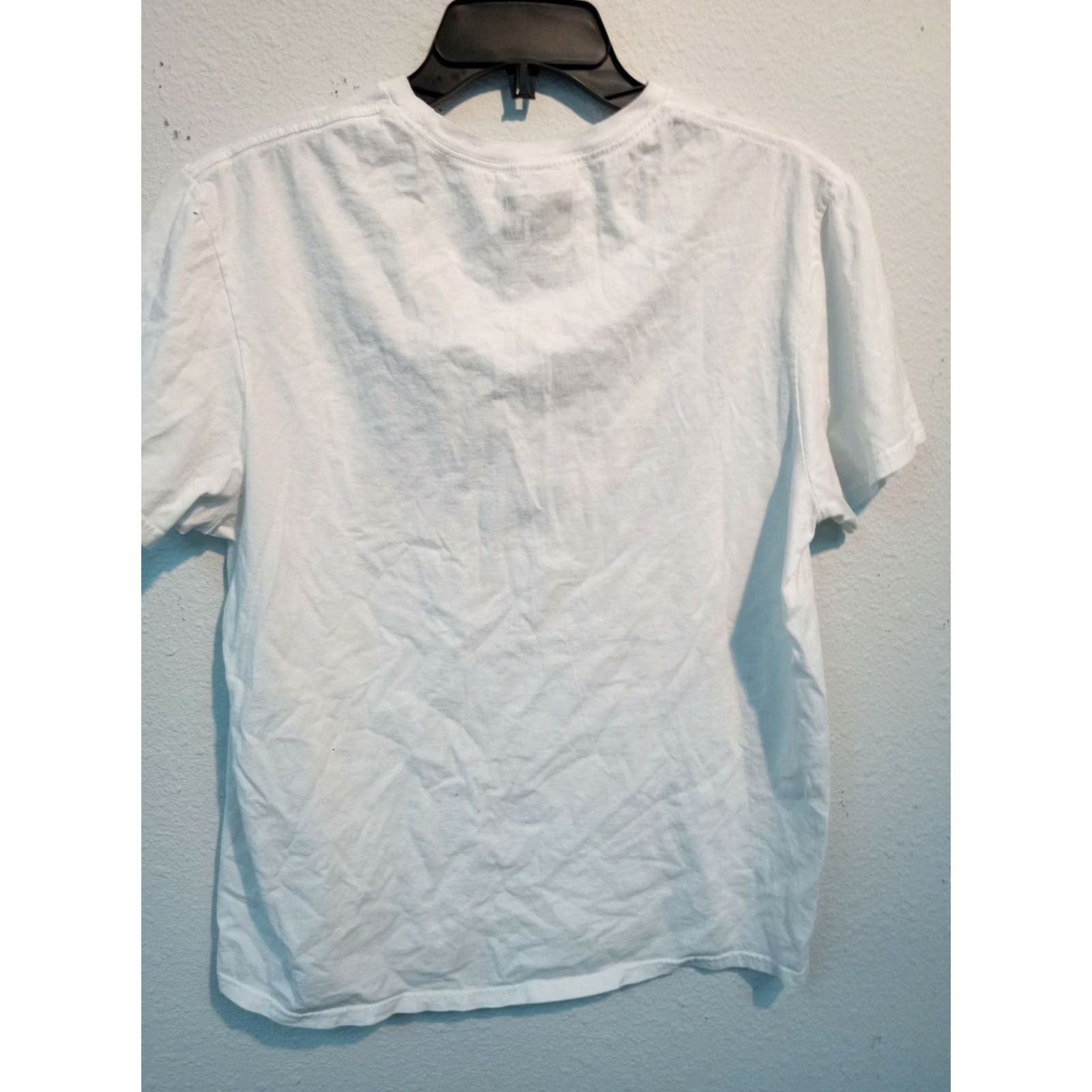 Vintage MTV T-Shirt Men Large Cotton White SS 40" Chest Regular Size MT v White Shirt Size US L / EU 52-54 / 3 - 5 Thumbnail