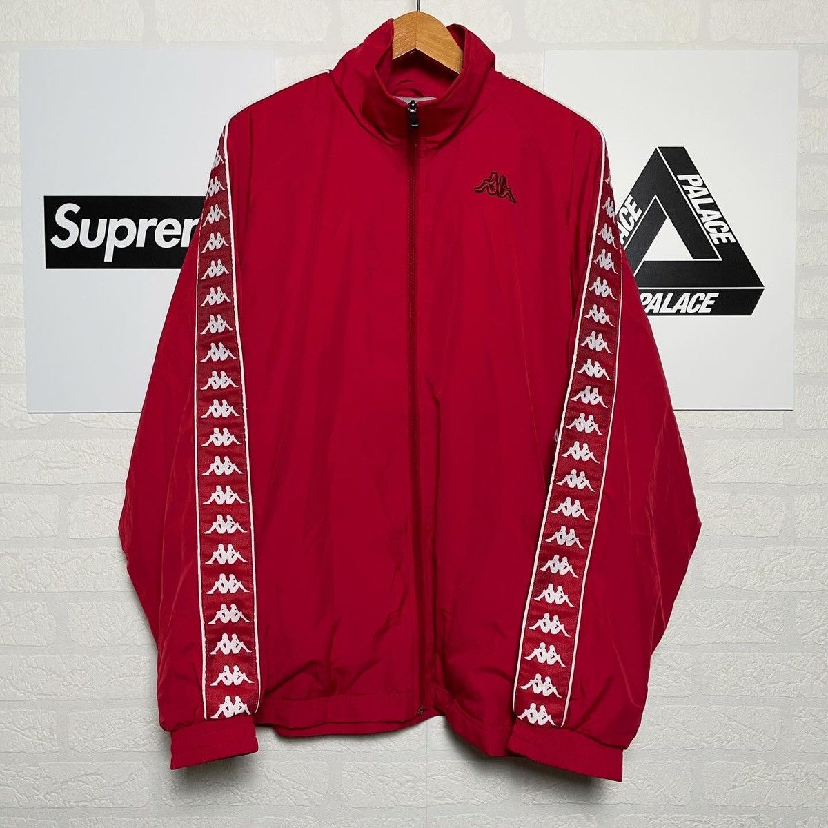 Kappa × Vintage Kappa Vintage Lampas Track Jacket Y2K Size US L / EU 52-54 / 3 - 1 Thumbnail