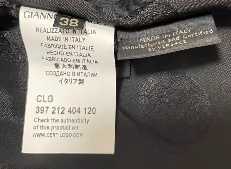 Versace Versace Main line classic reversible wool cashmere coat Size S / US 4 / IT 40 - 4 Thumbnail