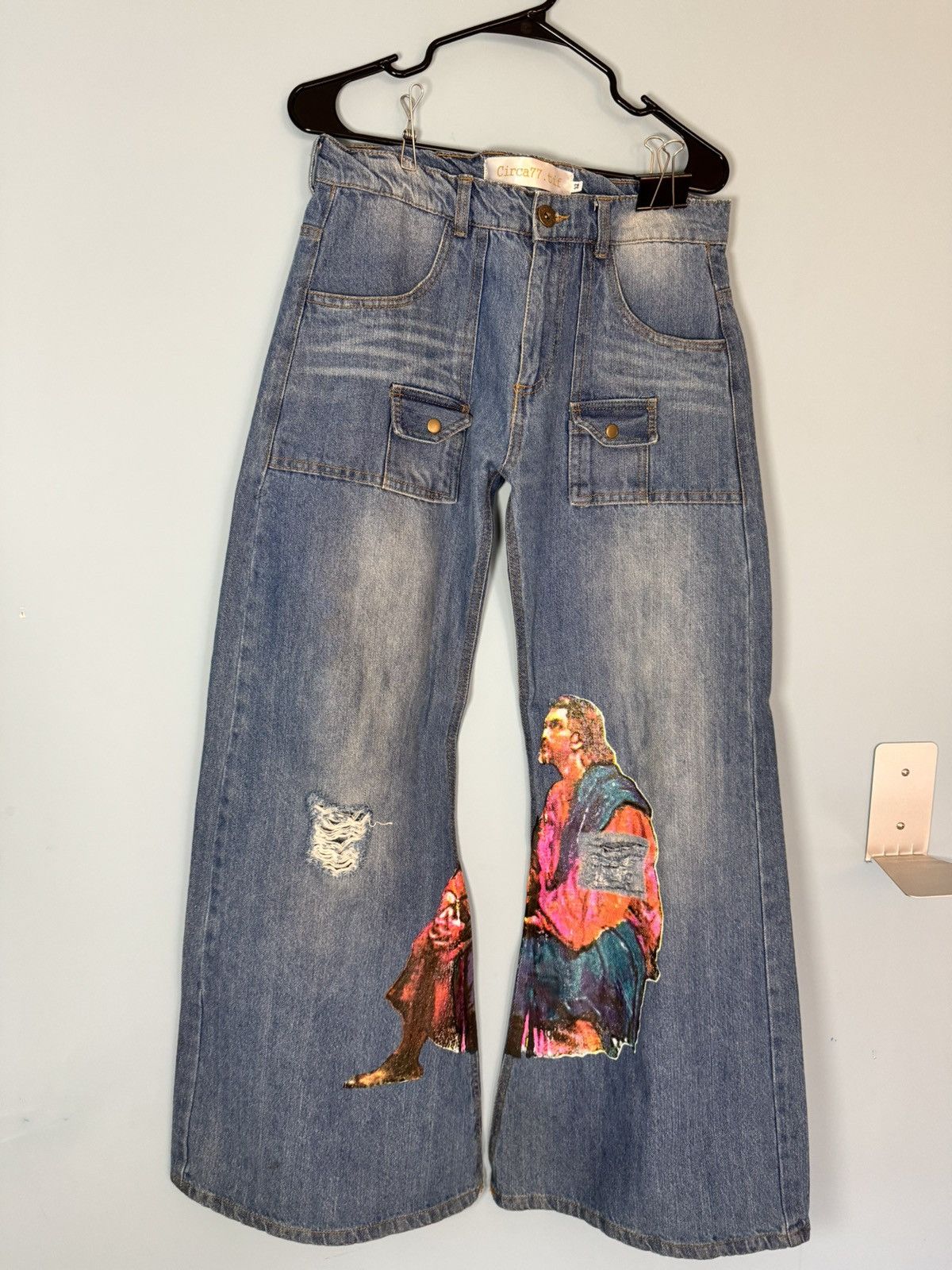Japanese Brand YORI Holy Spirit Flared Denim Size US 32 / EU 48 - 1 Thumbnail