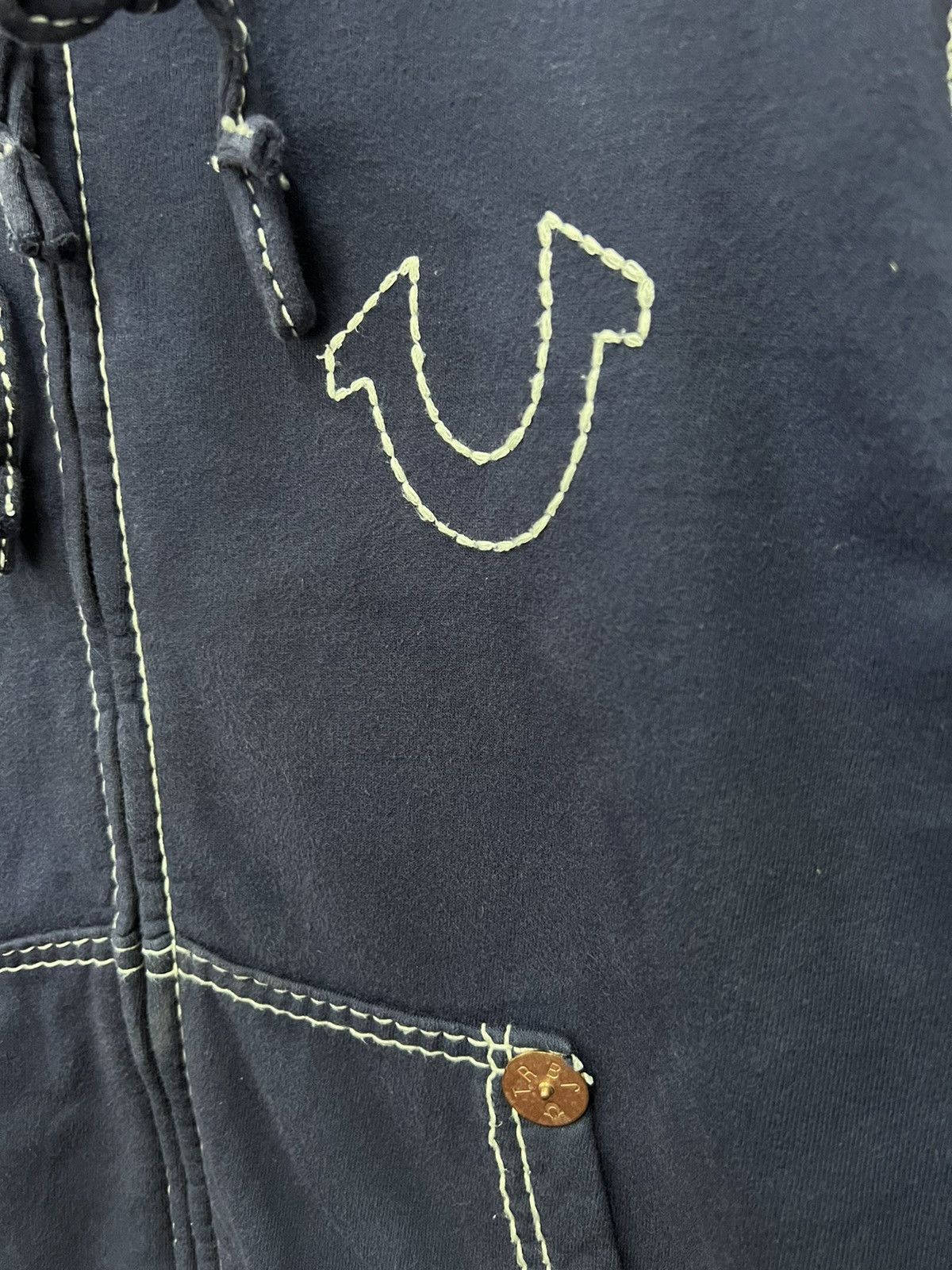 True Religion 🔥 True Religion indigo Hoodie Zipper Sweat Jacket - S Size US S / EU 44-46 / 1 - 6 Thumbnail
