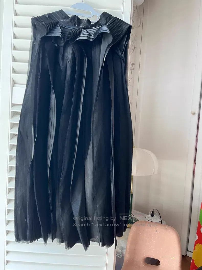 Comme des Garcons Comme Des Garcons Artistic Black Tulle Long Dress Size S / US 4 / IT 40 - 3 Thumbnail