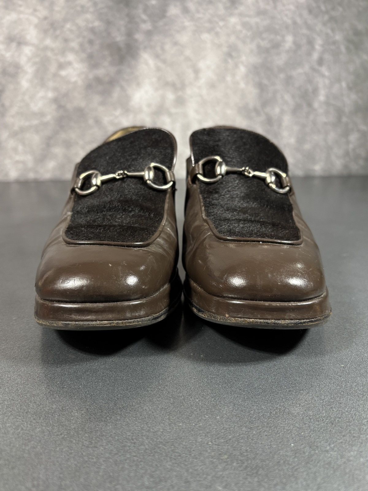 Gucci Vintage Gucci Horsebit Loafers 90s Tom Ford Pony Hair 2000s Size US 7 / IT 37 - 5 Thumbnail