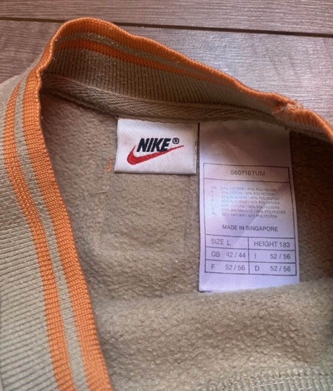 Nike Nike Trashed Big Logo Y2K Sweatshirt 90s Vintage Size US L / EU 52-54 / 3 - 3 Thumbnail