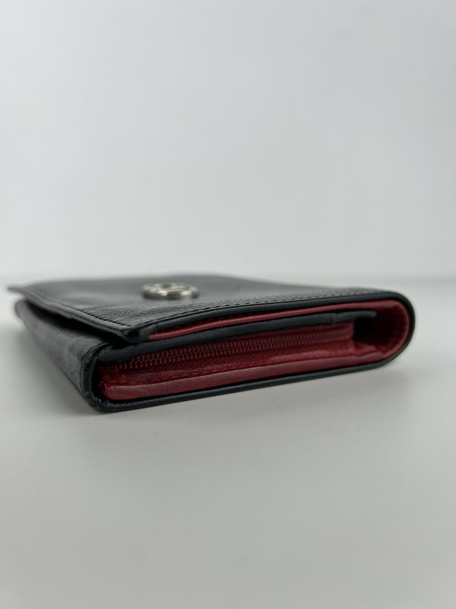 Dior Vintage 90s Dior leather bifold wallet Size ONE SIZE - 7 Thumbnail