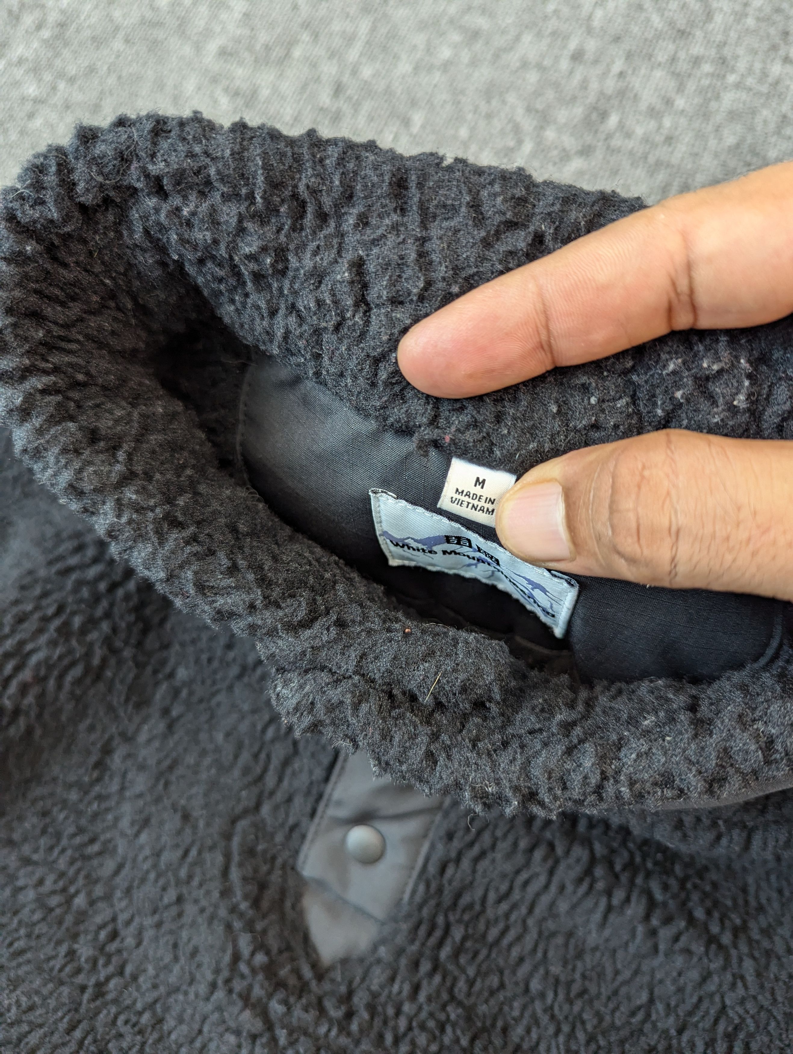Uniqlo × White Mountaineering Uniqlo White Mountaineering Fleece Sherpa Sweater Jacket Size US M / EU 48-50 / 2 - 8 Thumbnail