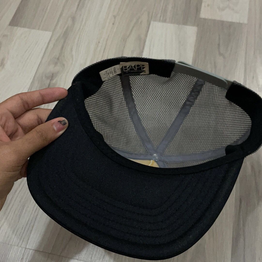 Bape OG 2007 Bapesta Trucker Hat Size ONE SIZE - 7 Thumbnail