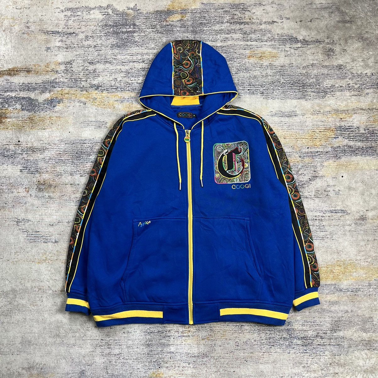 Coogi × Vintage Y2k Vintage Coogi embroidery zip hoodie Size US XL / EU 56 / 4 - 2 Thumbnail
