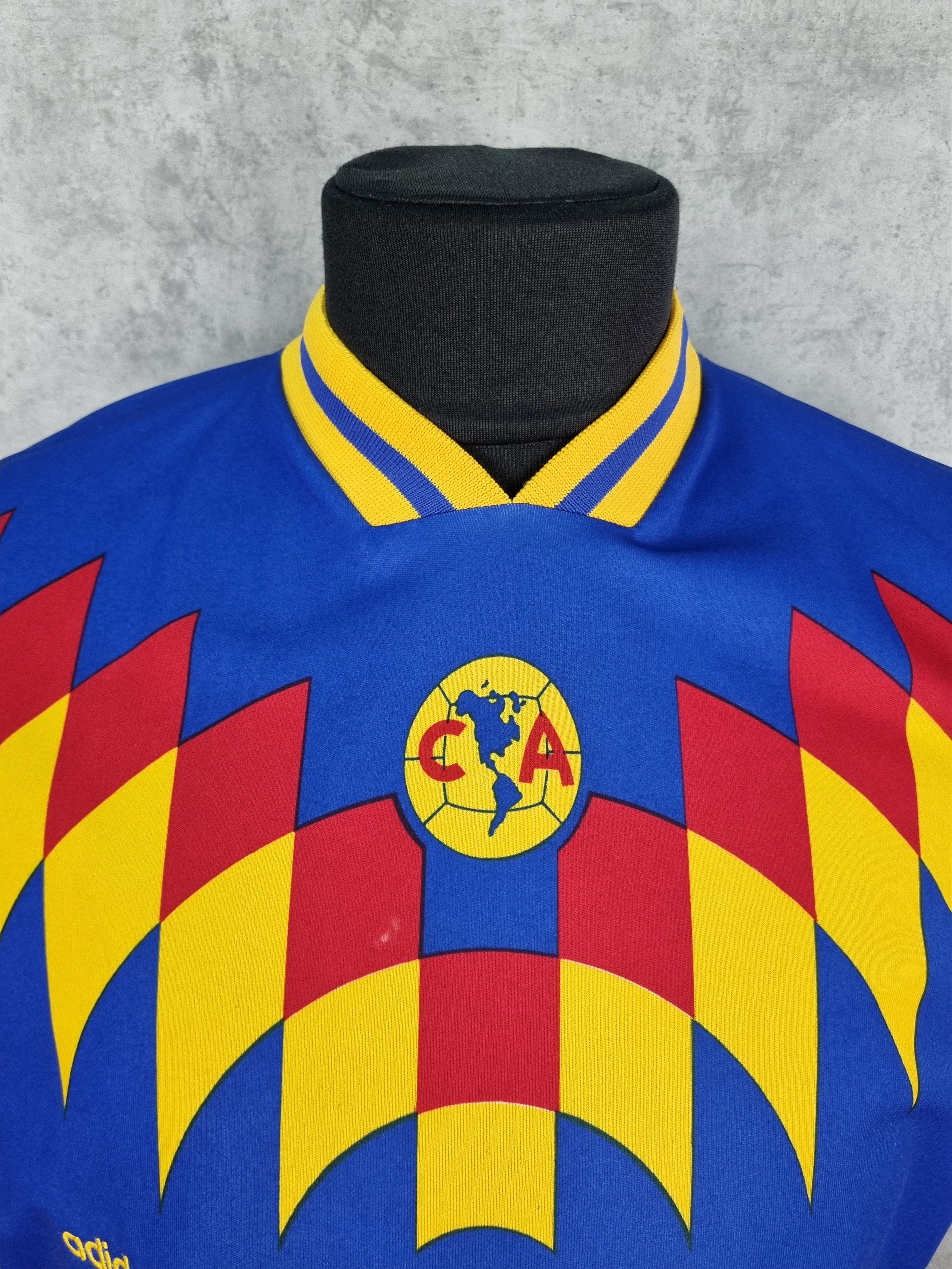 Adidas × Vintage 90s Adidas CA Soccer Jersey Coca Cola Vintage Tee Shirt Size US L / EU 52-54 / 3 - 6 Thumbnail
