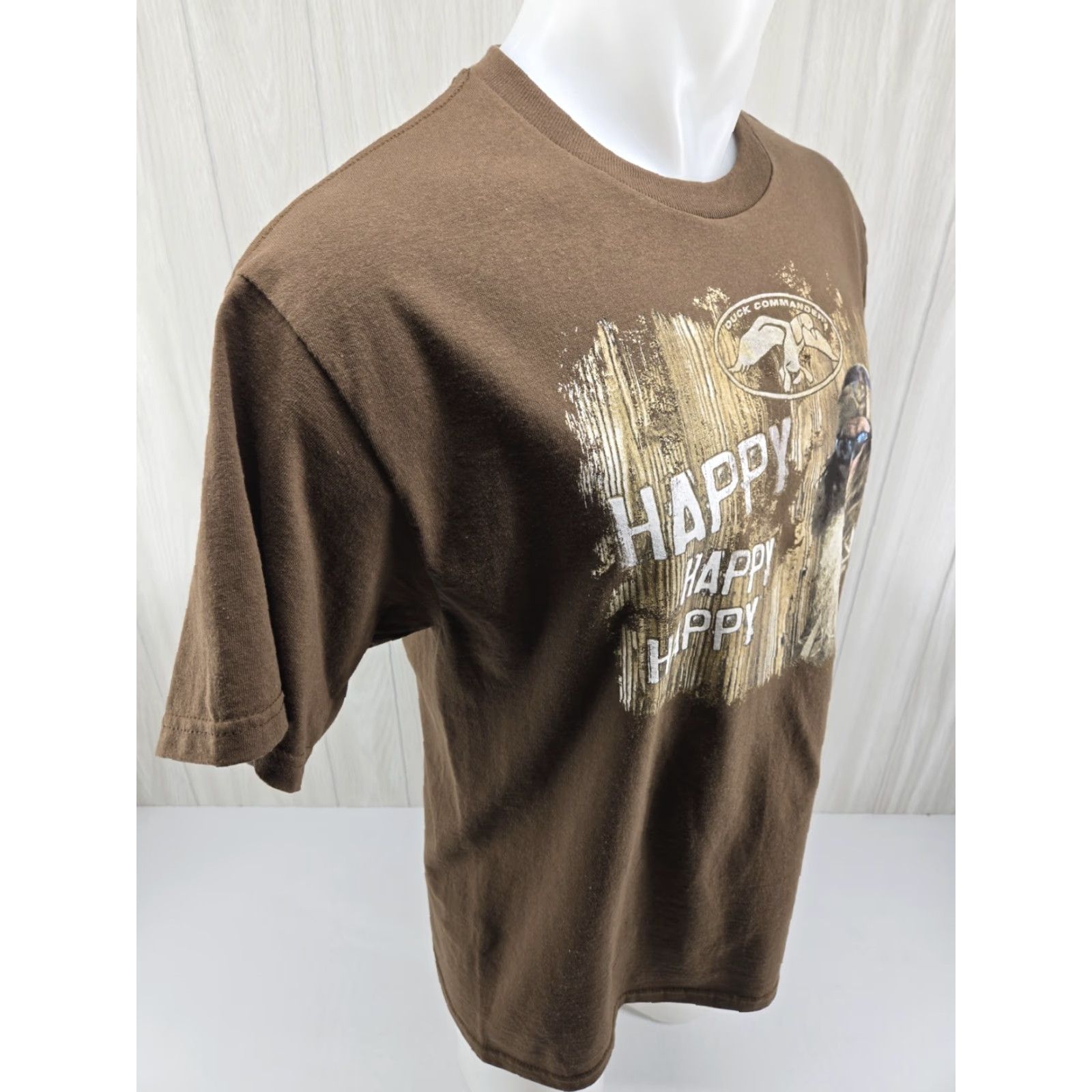 Vintage VTG Duck Commander T-Shirt Phil Robertson Brown Graphic Tee Men's Size Large Size US L / EU 52-54 / 3 - 7 Thumbnail