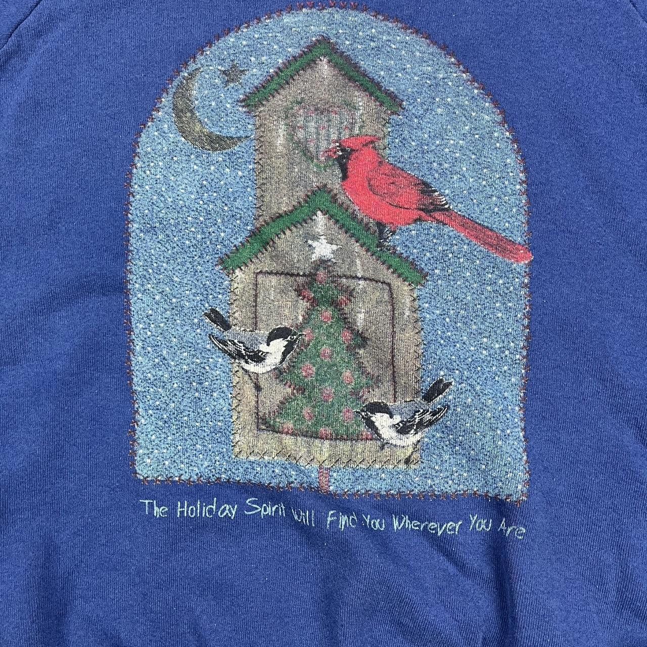 Fruit Of The Loom Vintage bird crewneck Size US XL / EU 56 / 4 - 2 Thumbnail