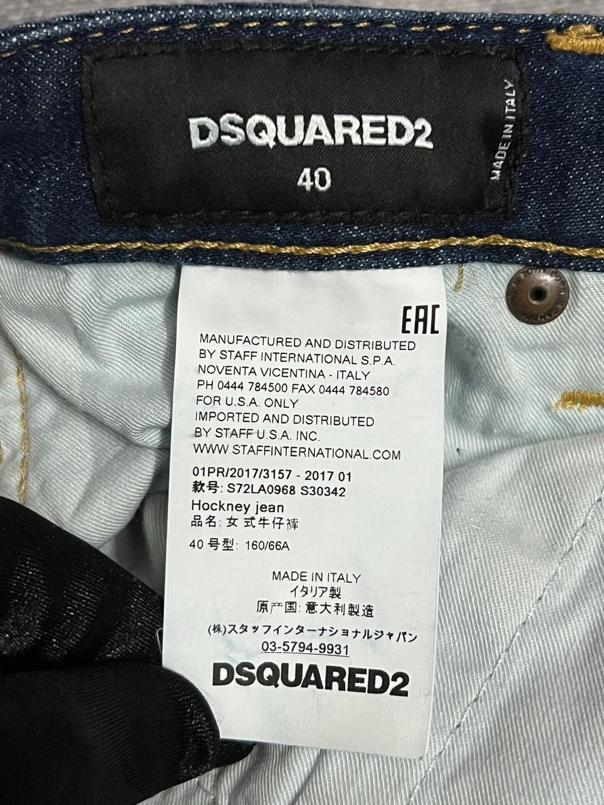 Dsquared2 Dsquared2 stretch-cotton distressed finish cropped jeans Size US 40 / EU 56 - 6 Thumbnail