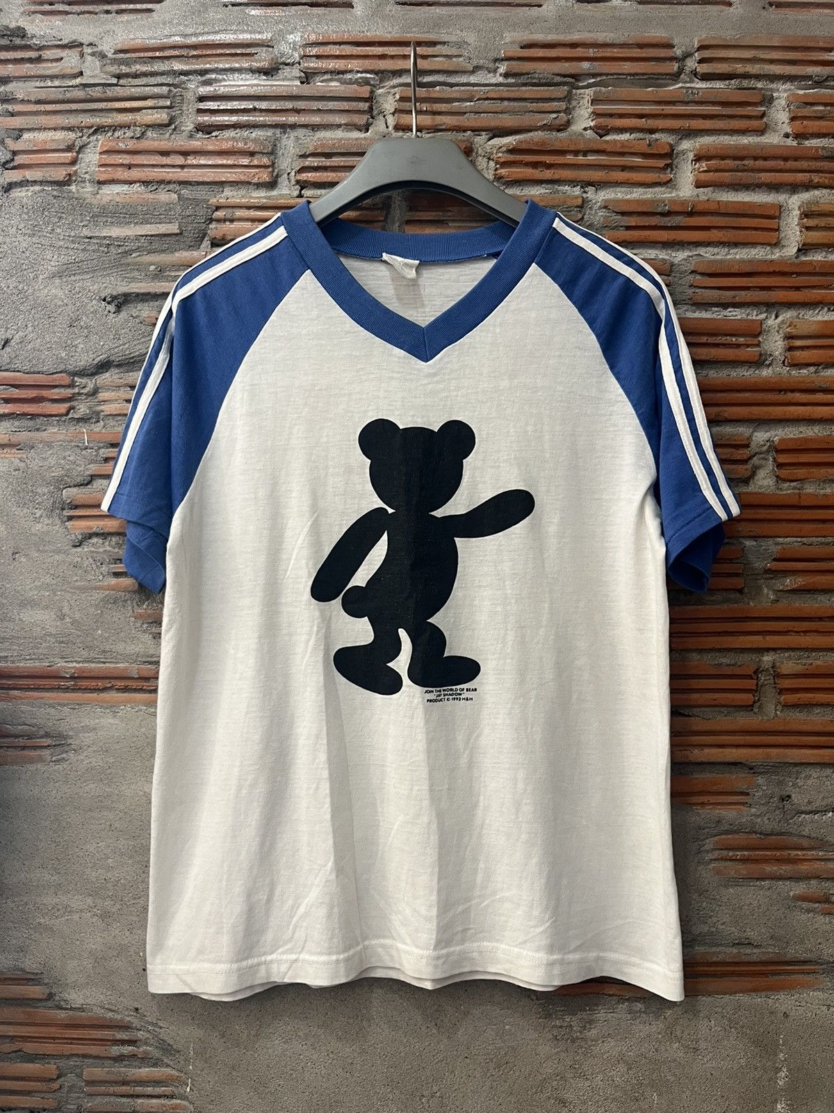 Arts & Science Vtg JOIN THE WORLD OF BEAR “ JAY SHADOW “ 1993’s V-neck Size US XL / EU 56 / 4 - 2 Thumbnail