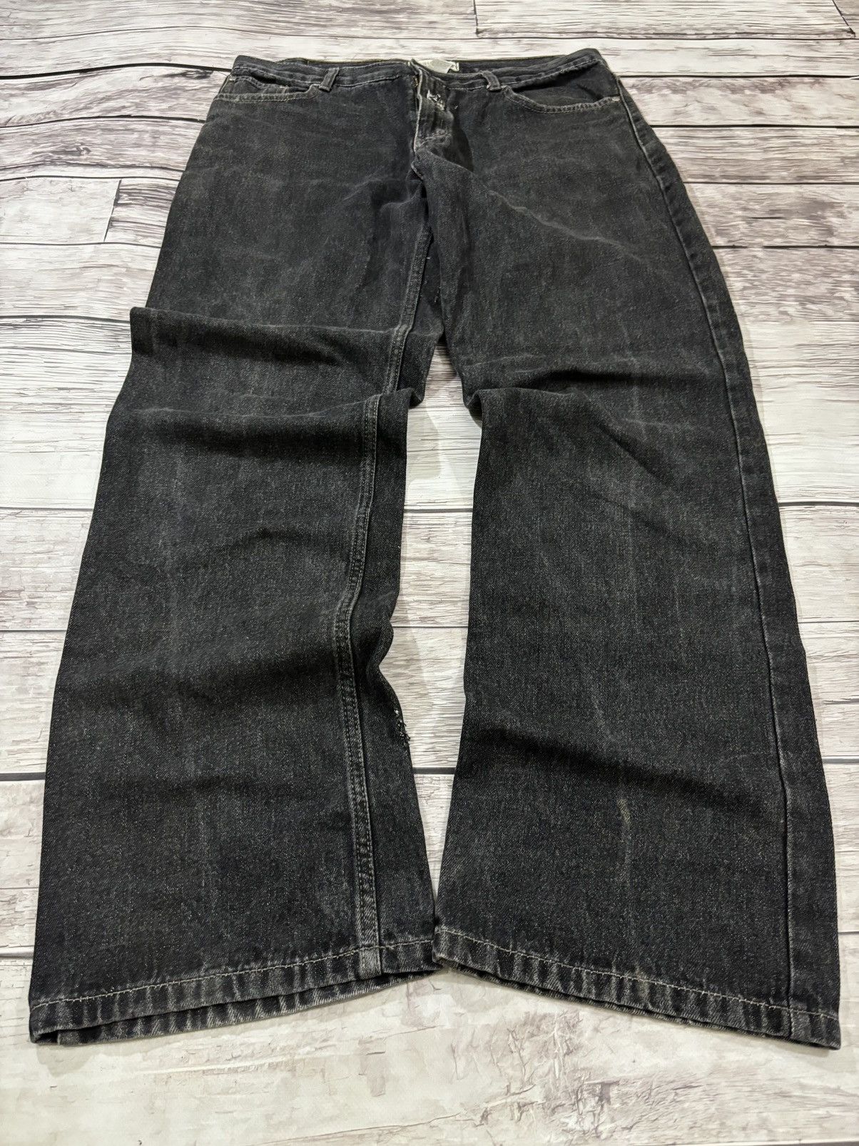 JNCO × Japanese Brand CRAZY Baggy Rap sk8 Jnco Style Washed Jeans y2k Size US 32 / EU 48 - 1 Thumbnail