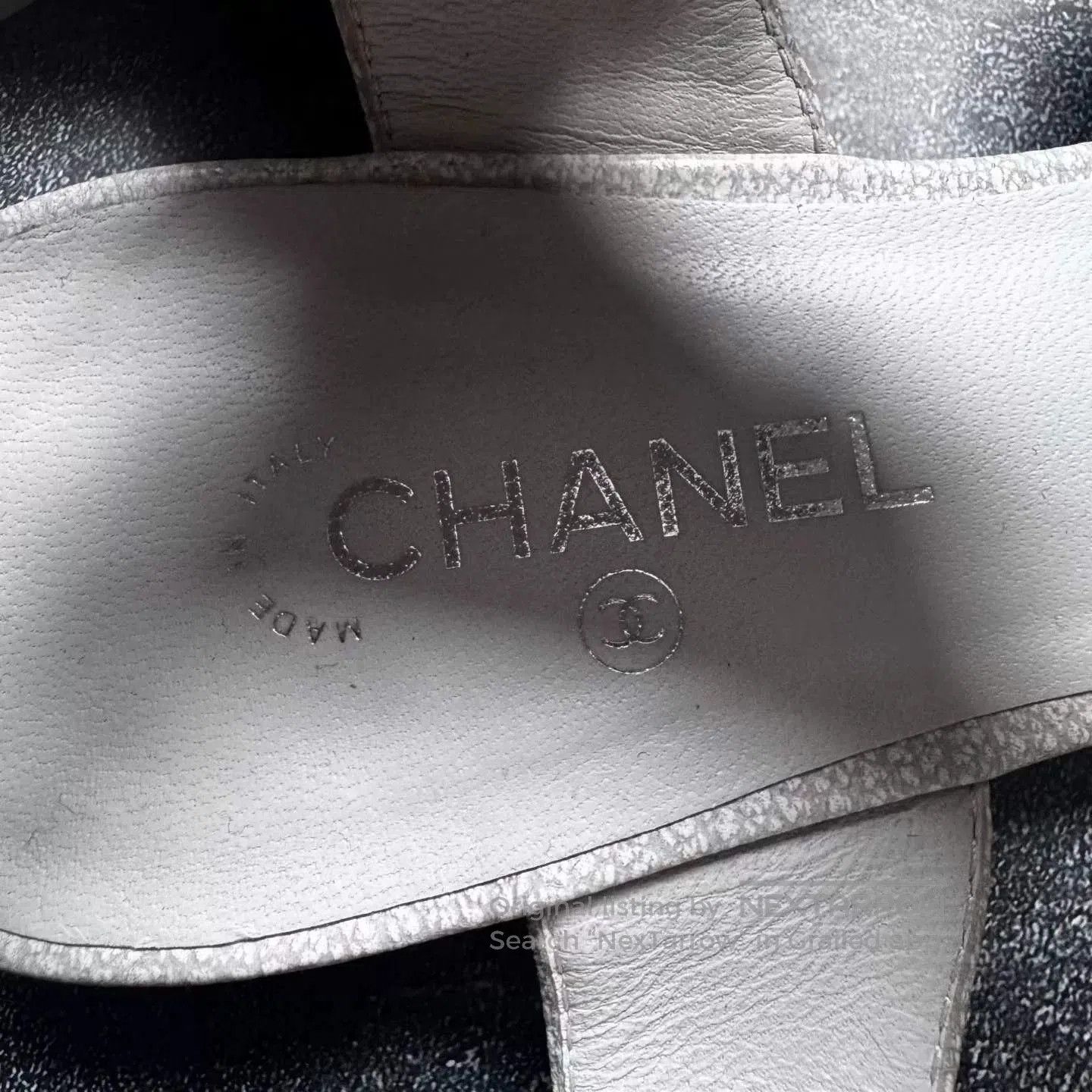 Chanel Chanel Beige Velcro Sandals 36.5. Size US 5.5 / IT 35.5 - 3 Thumbnail