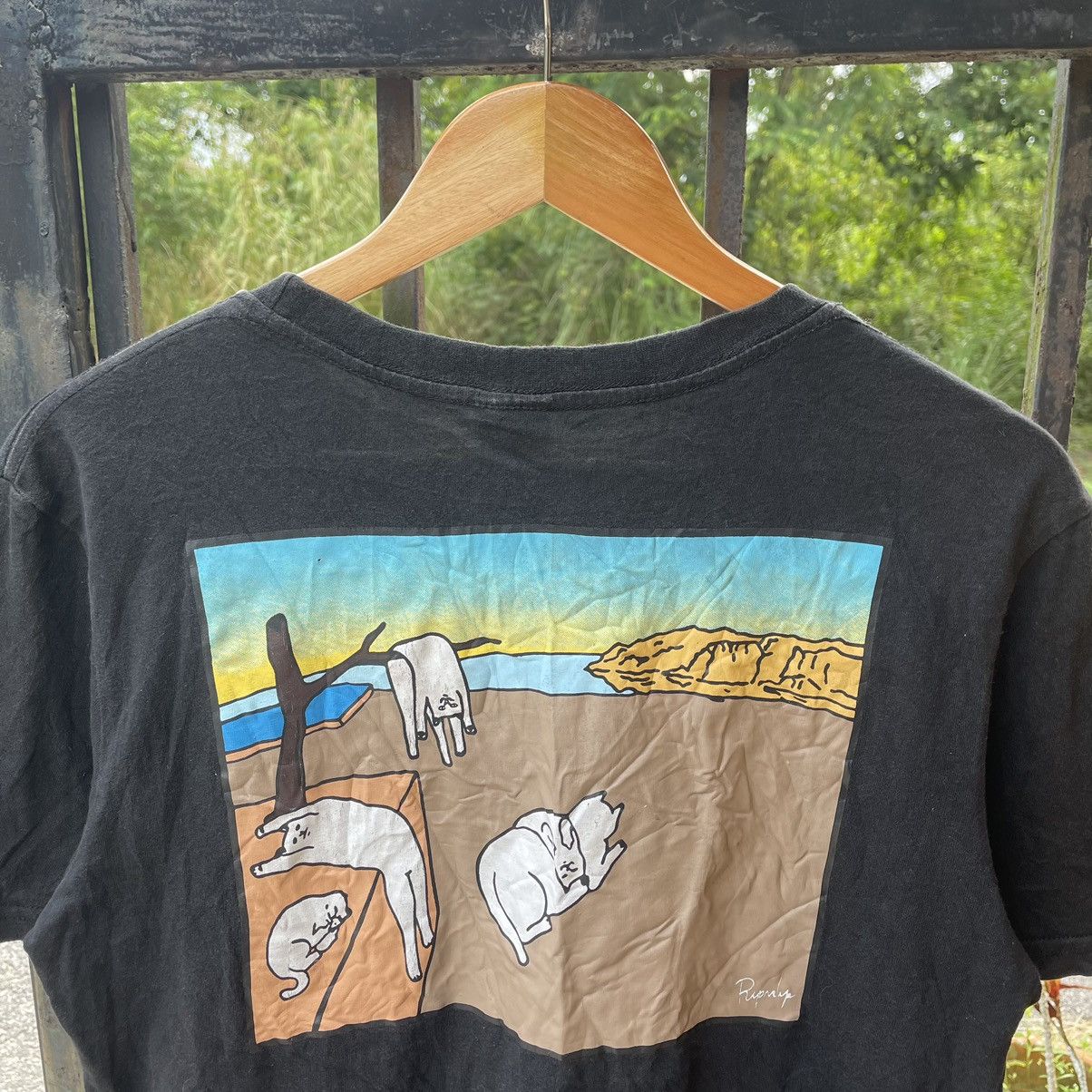 Japanese Brand × RIPNDIP 🔥Vintage Rip N Dip Skateboard Cat Cartoon Tee Size US M / EU 48-50 / 2 - 2 Thumbnail
